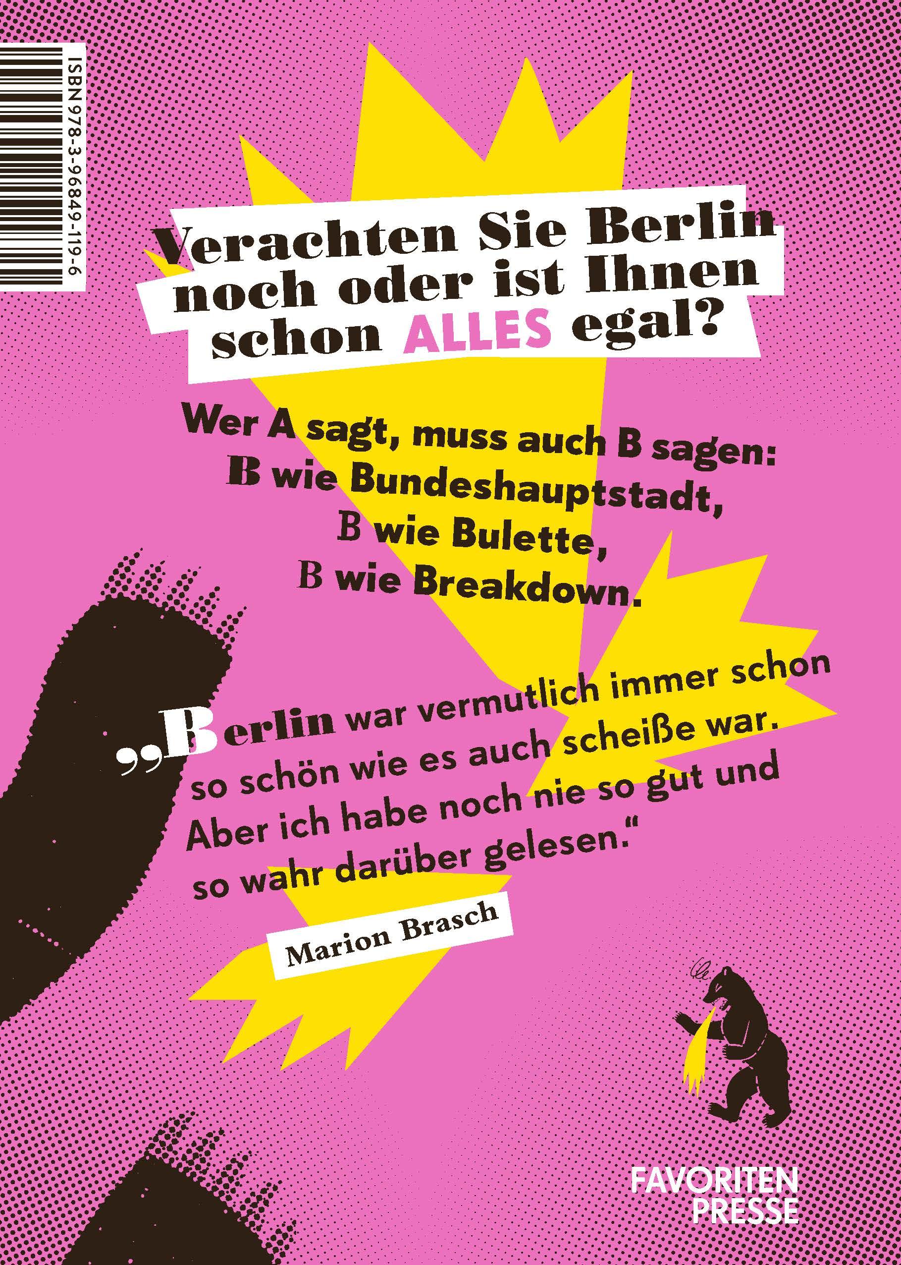 Rückseitencover Berlin-Beschimpfung