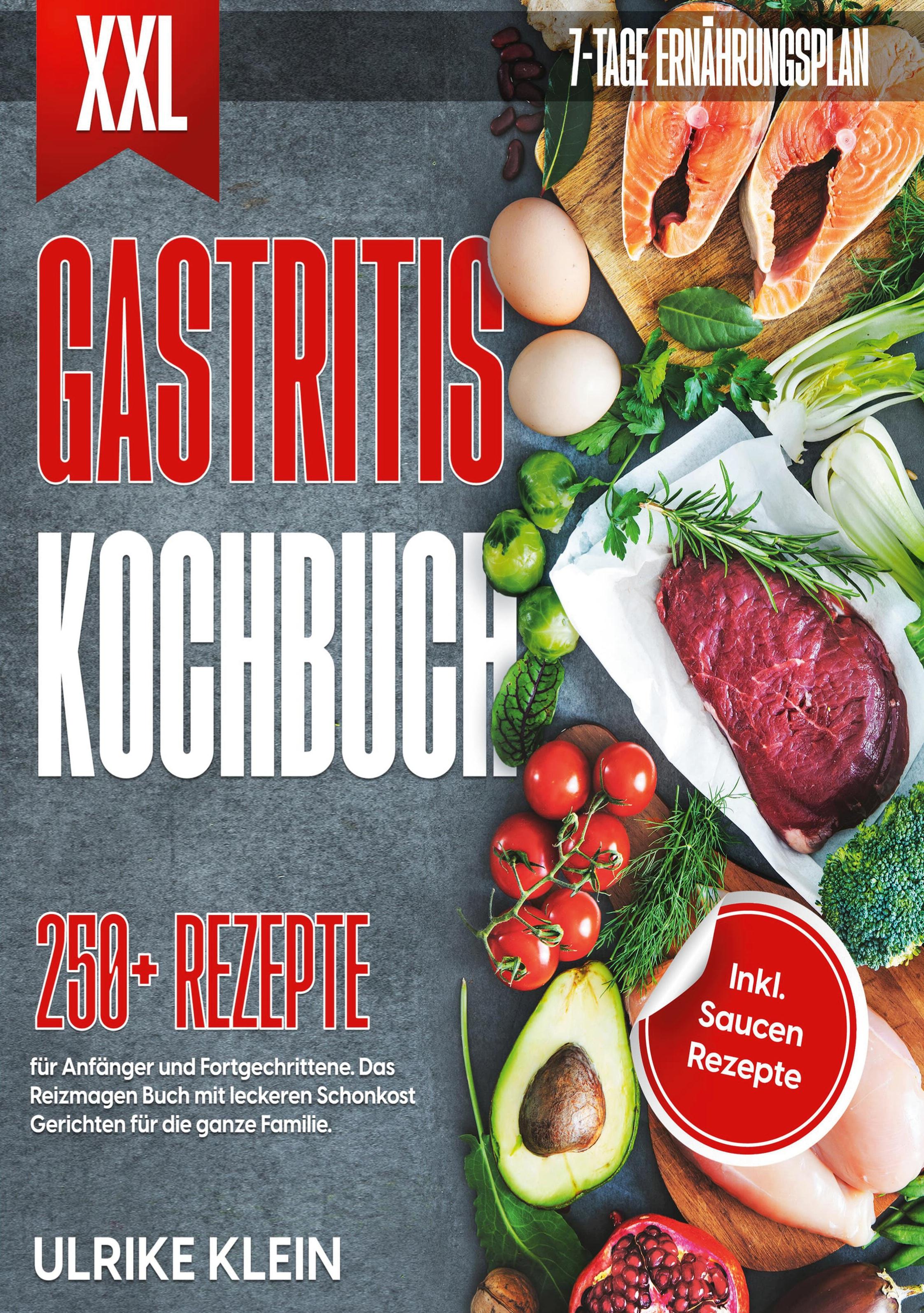 Vorderes Coverbild XXL Gastritis Kochbuch