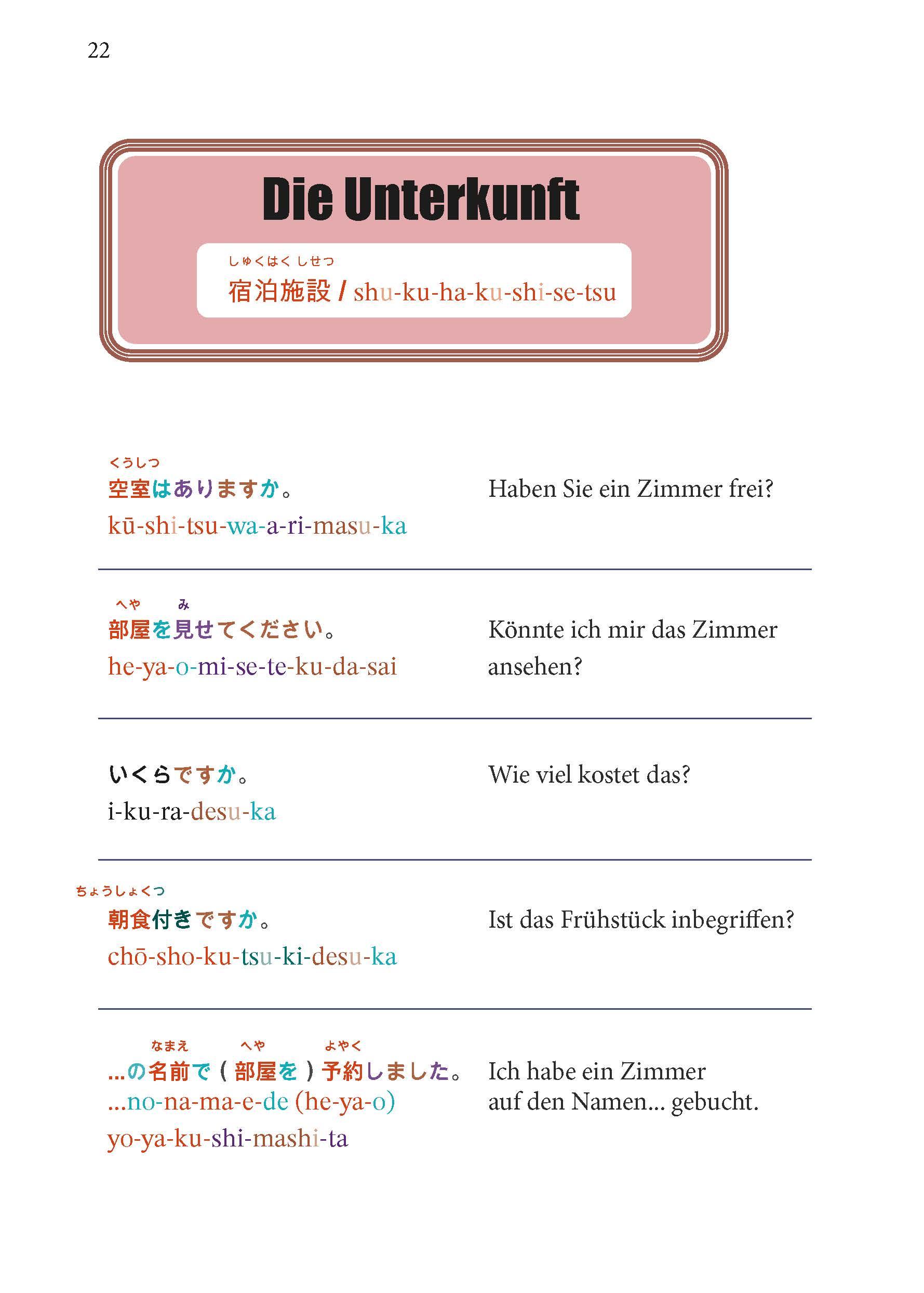 Beispielinhalt (Bild) PONS Japanisch Im Handumdrehen