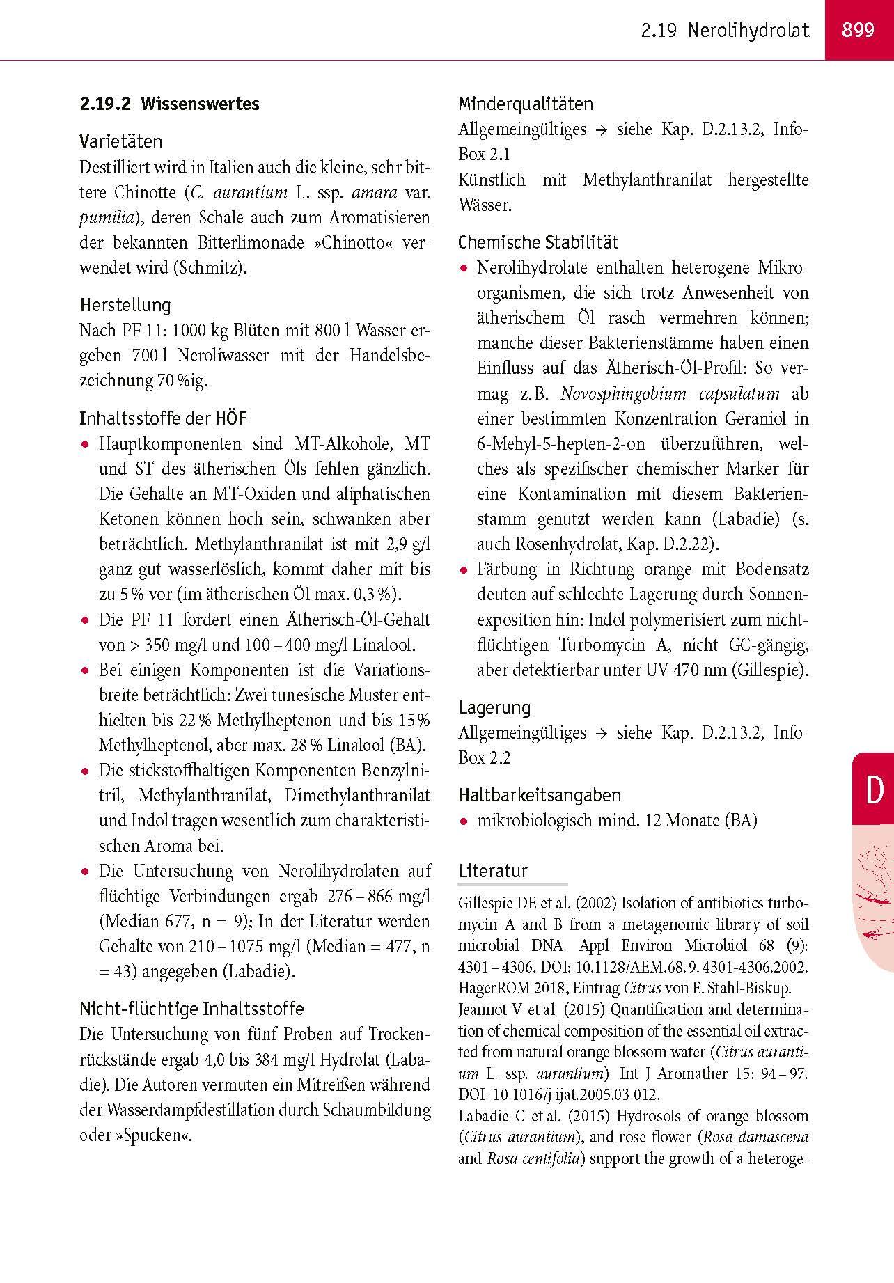 Beispielinhalt (Bild) Aromatherapie in Wissenschaft und Praxis