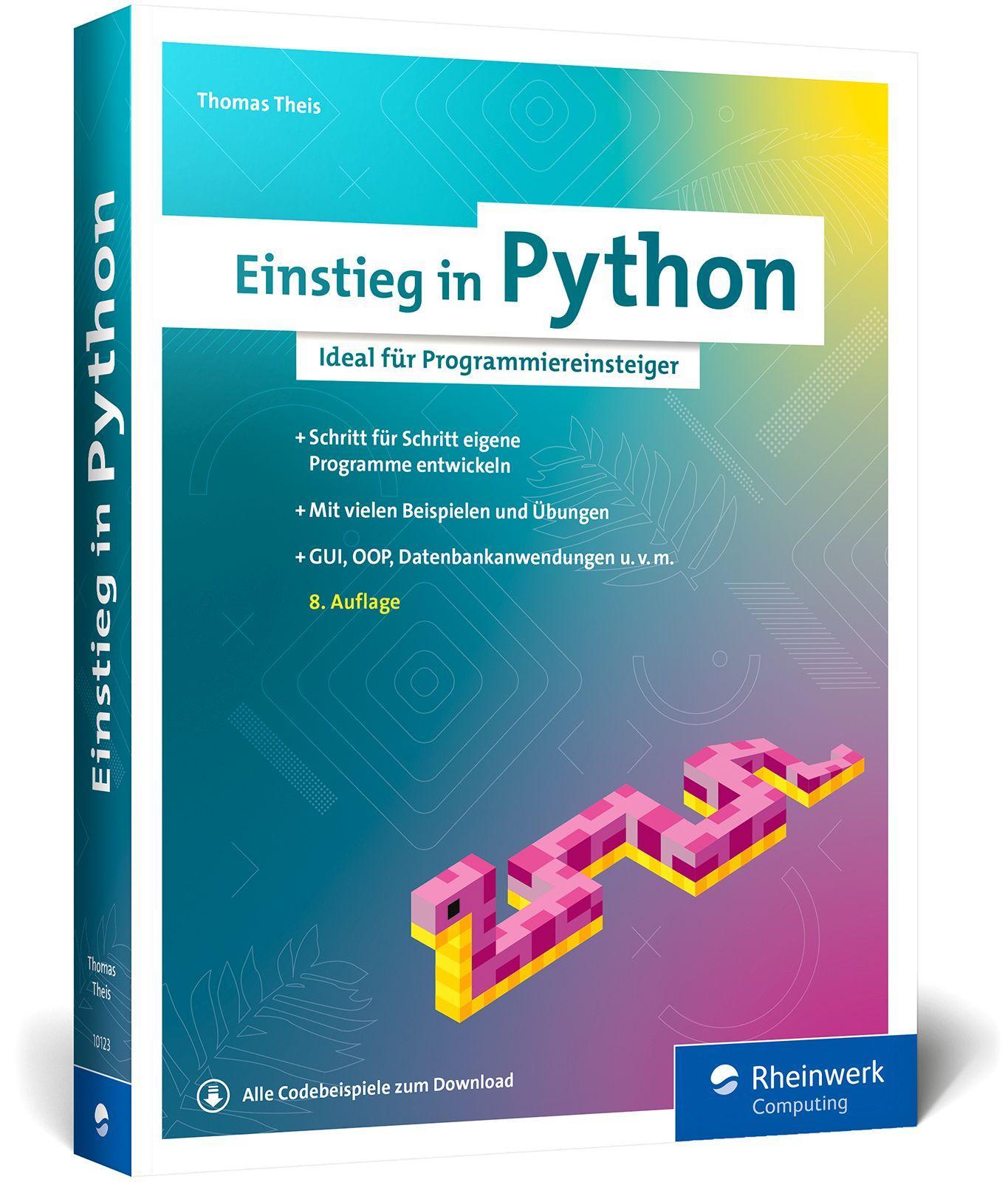 Vorderes Coverbild Einstieg in Python