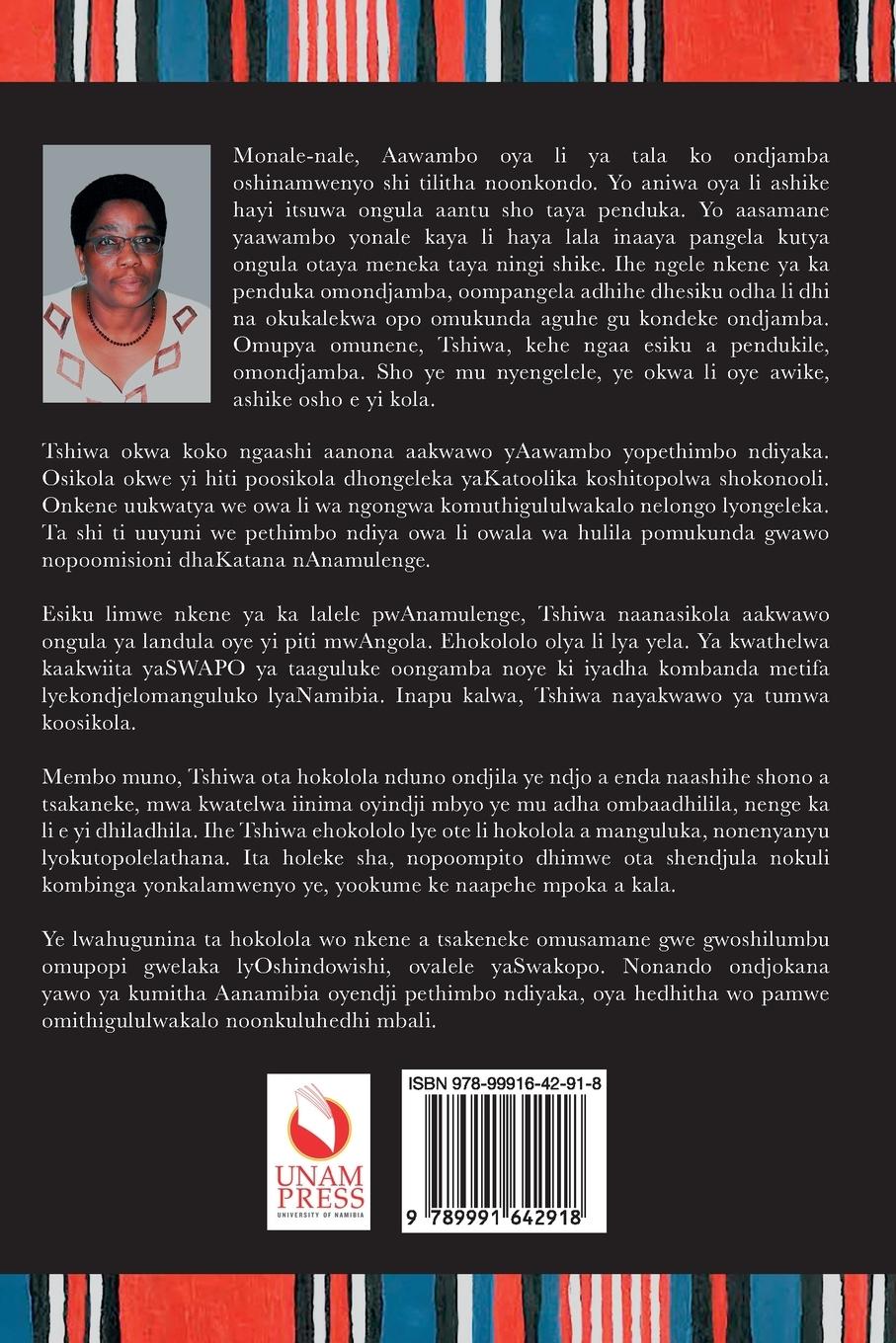 Rückseitencover Uusiku osho wa vala Ondjamba