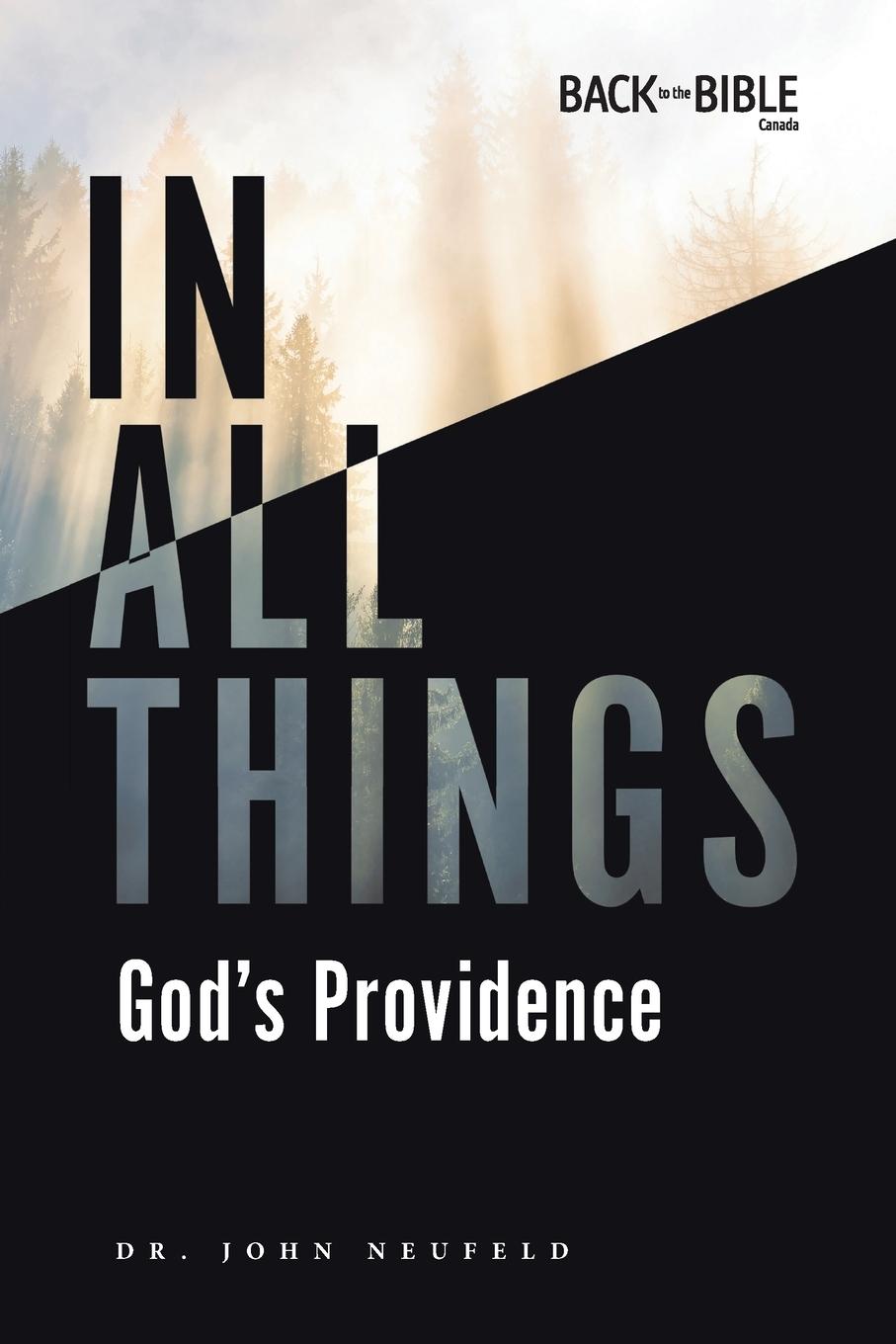 Vorderes Coverbild In All Things