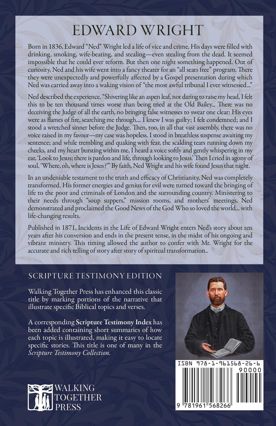 Rückseitencover Incidents in the Life of Edward Wright