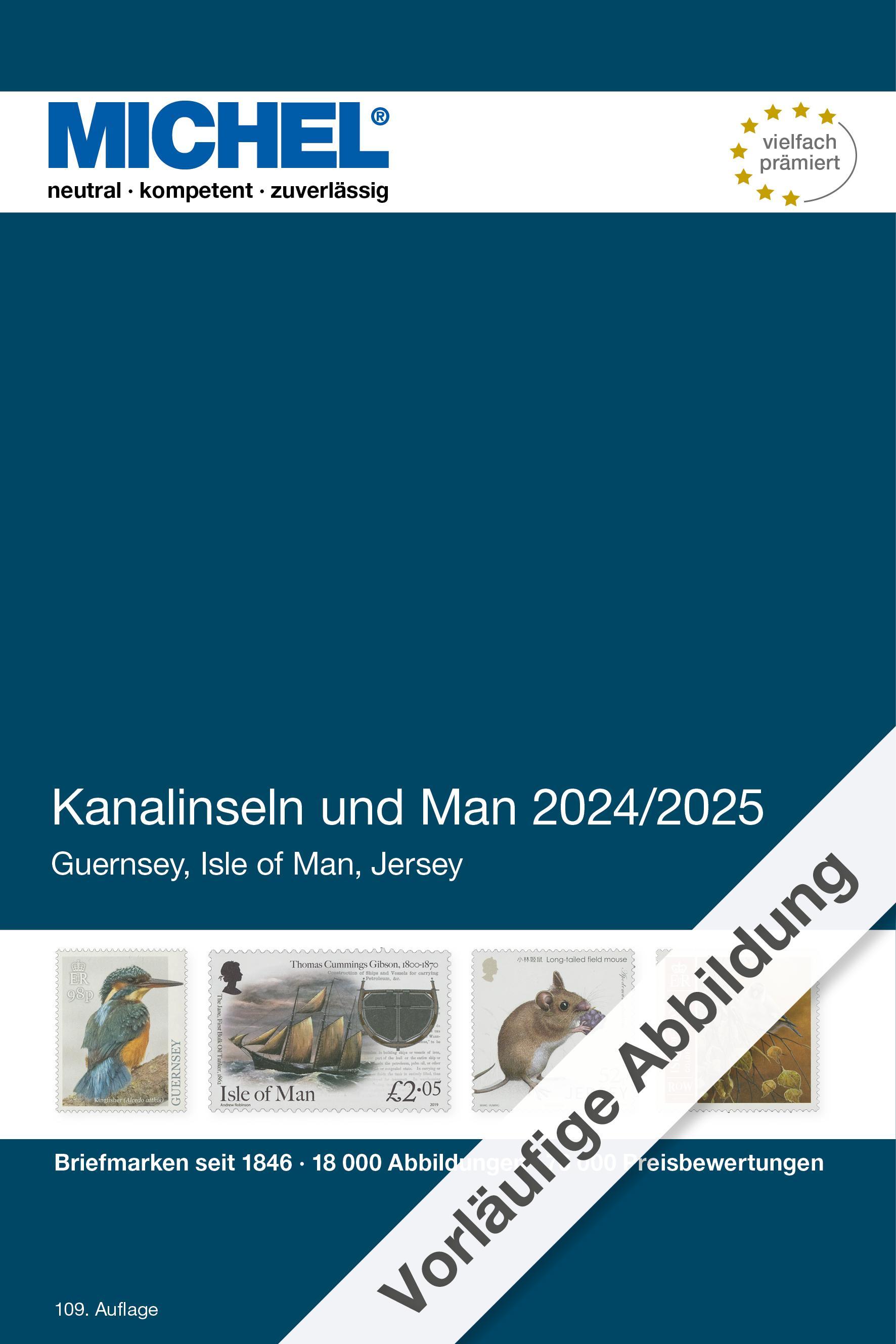 Vorderes Coverbild Kanalinseln und Man 2024/2025