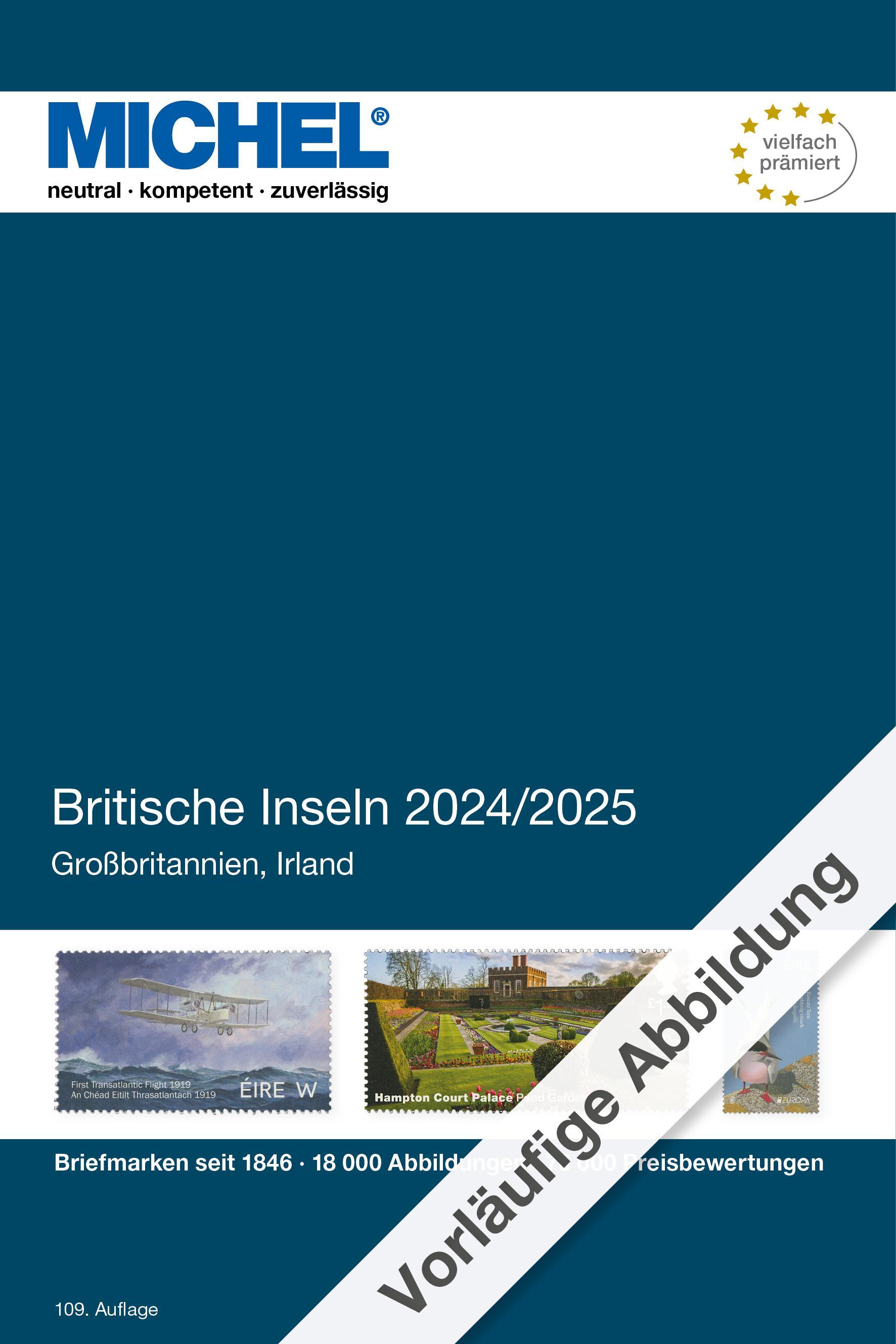 Vorderes Coverbild Britische Inseln 2024/2025