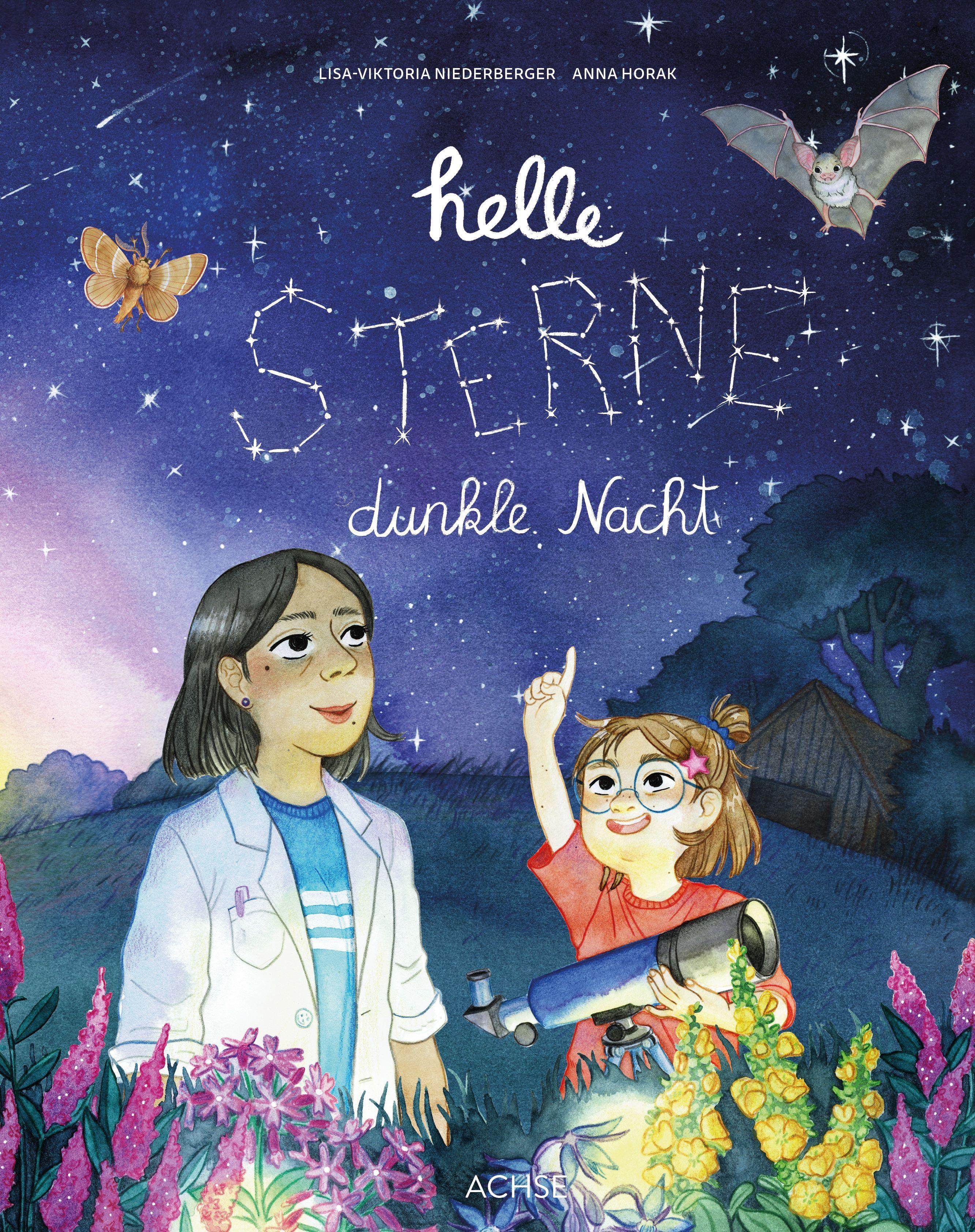 Vorderes Coverbild Helle Sterne, dunkle Nacht