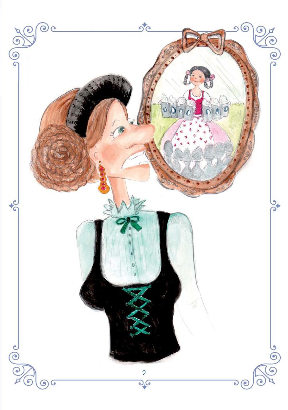 Beispielinhalt (Bild) Die schönsten Grimms Märchen auf Bairisch