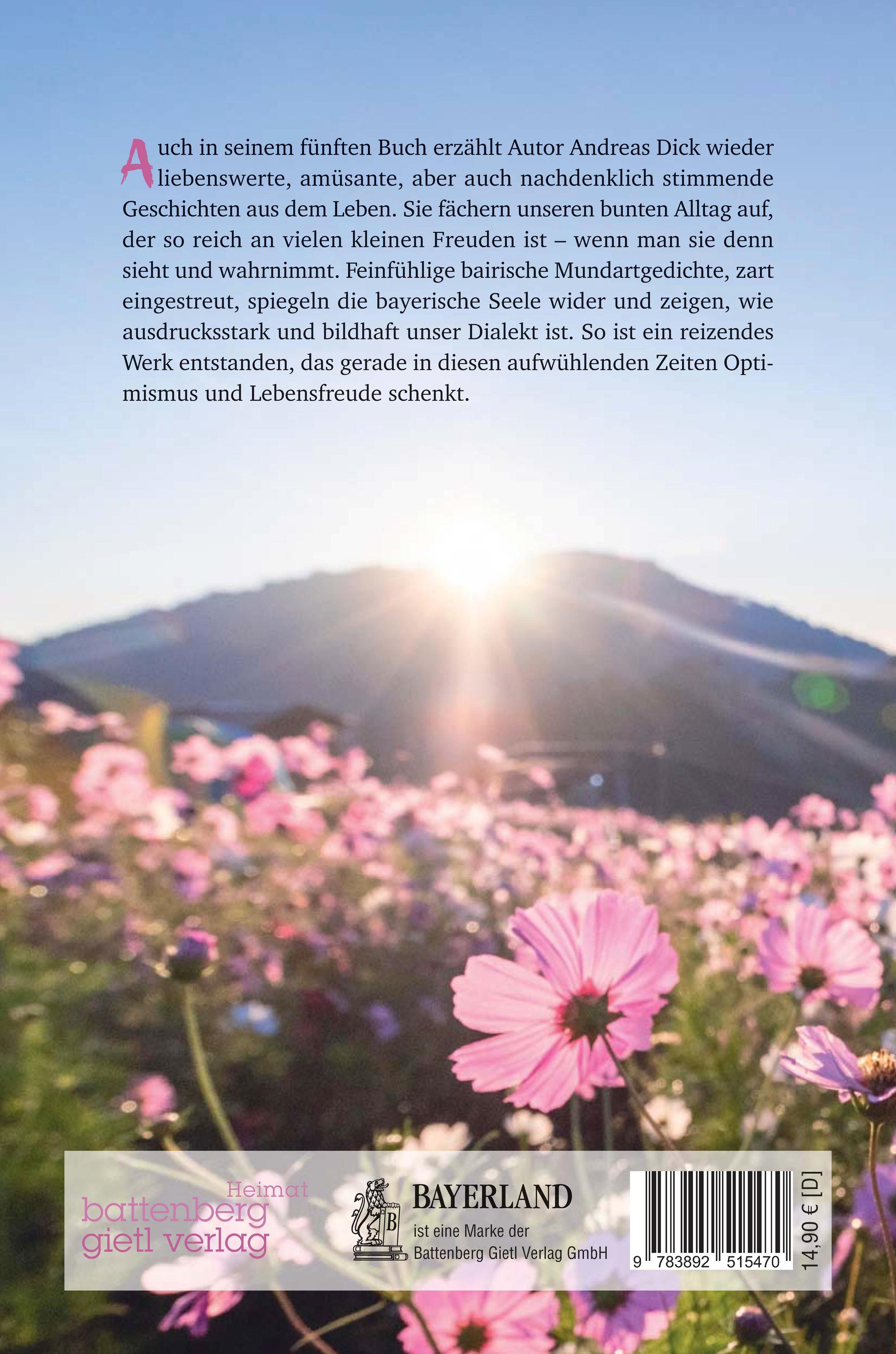 Rückseitencover Wia is de Welt doch schee