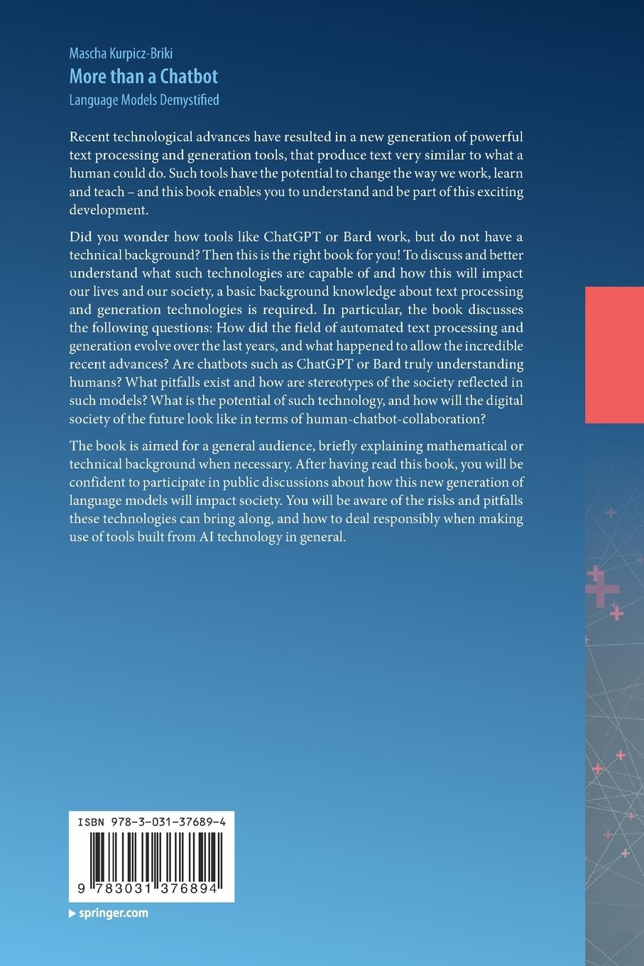 Rückseitencover More than a Chatbot