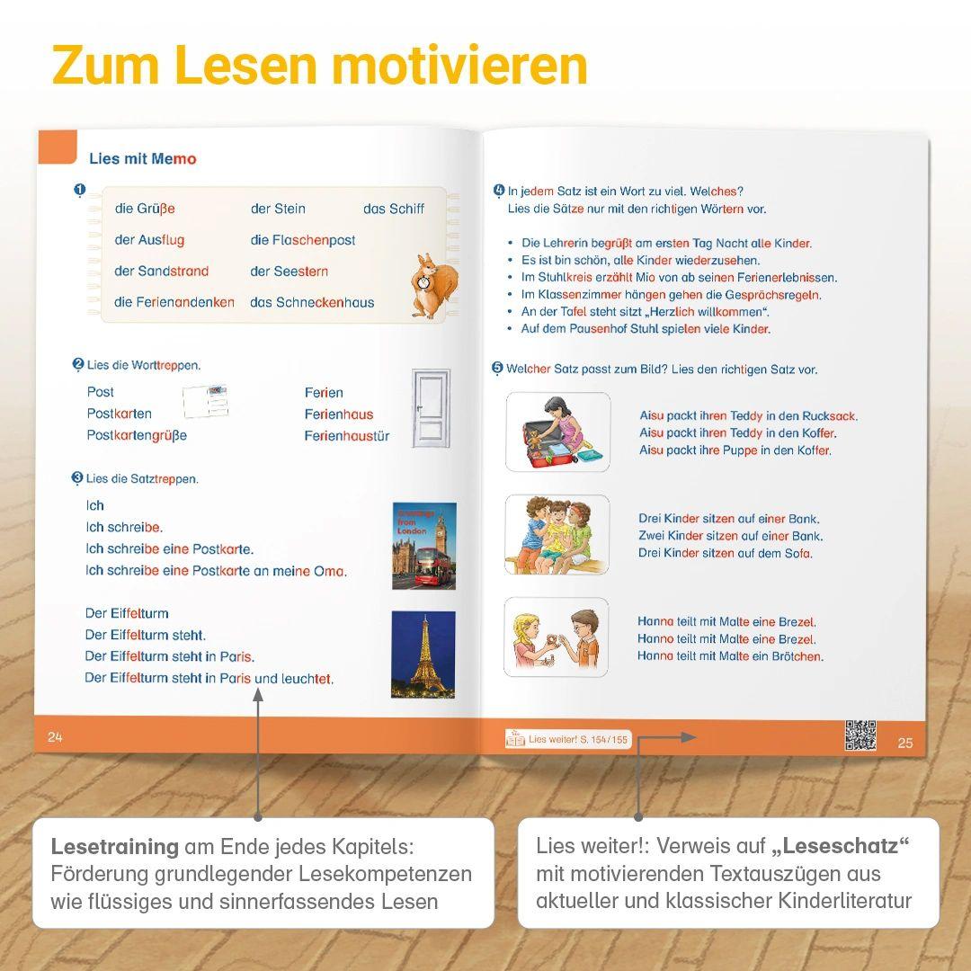 Beispielinhalt (Bild) ABC der Tiere 2 Neubearbeitung - Lesebuch