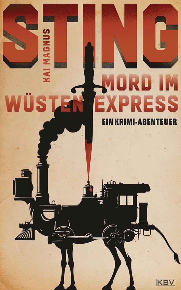 Vorderes Coverbild Mord im Wüstenexpress