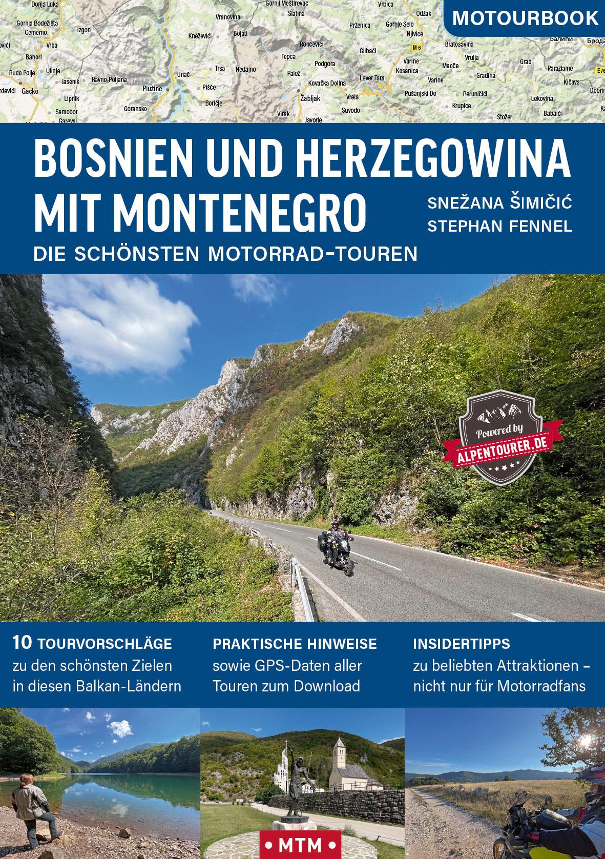 Vorderes Coverbild Bosnien und Herzegowina mit Montenegro