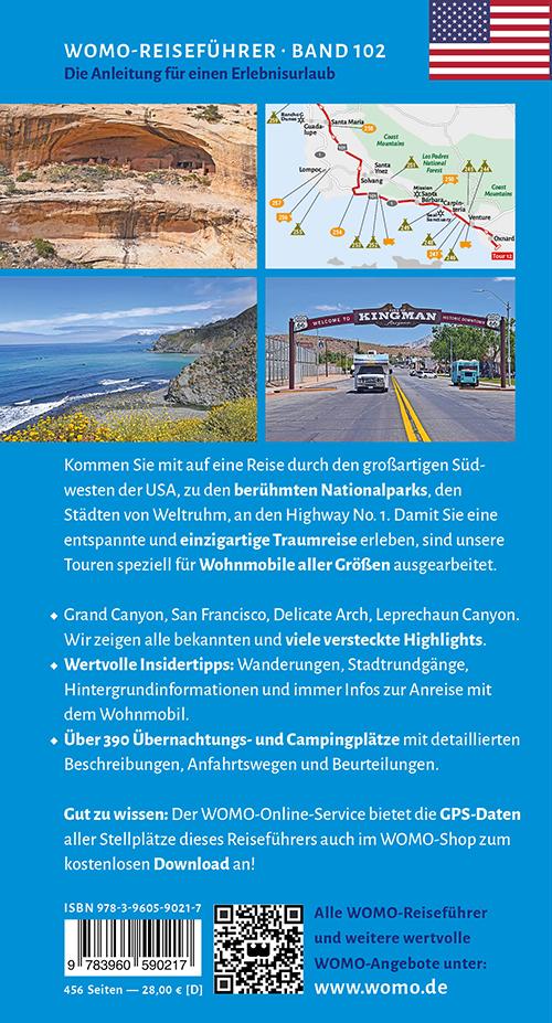Rückseitencover Entdeckertouren mit dem Wohnmobil USA