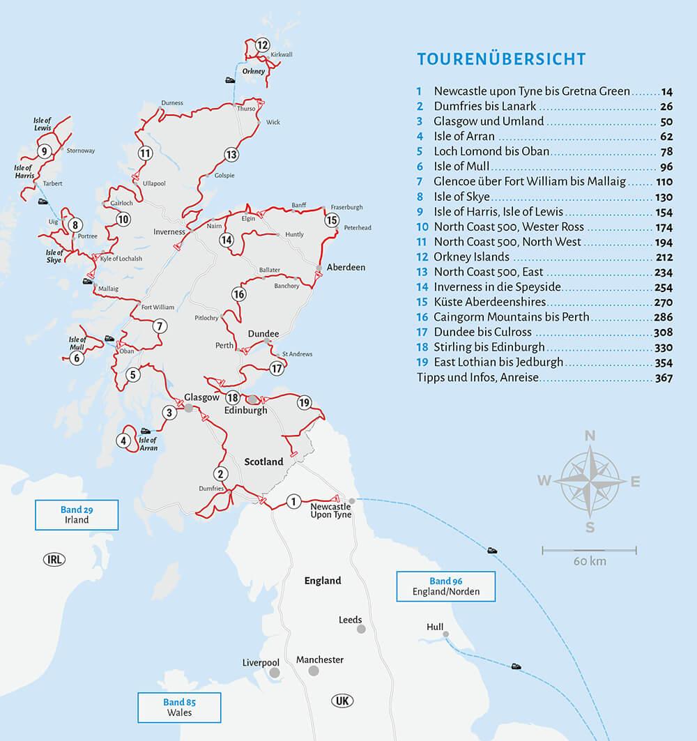 Beispielinhalt (Bild) Entdeckertouren mit dem Wohnmobil Schottland