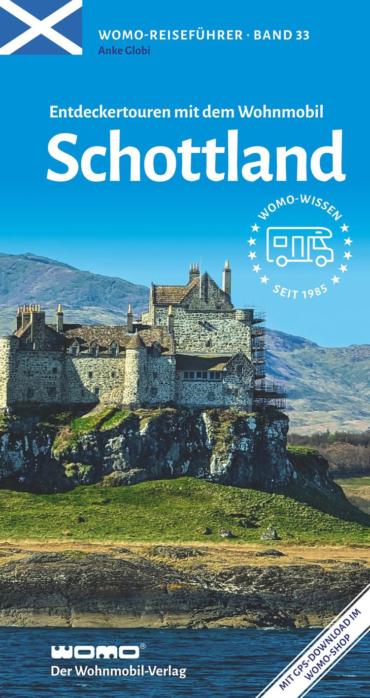 Vorderes Coverbild Entdeckertouren mit dem Wohnmobil Schottland