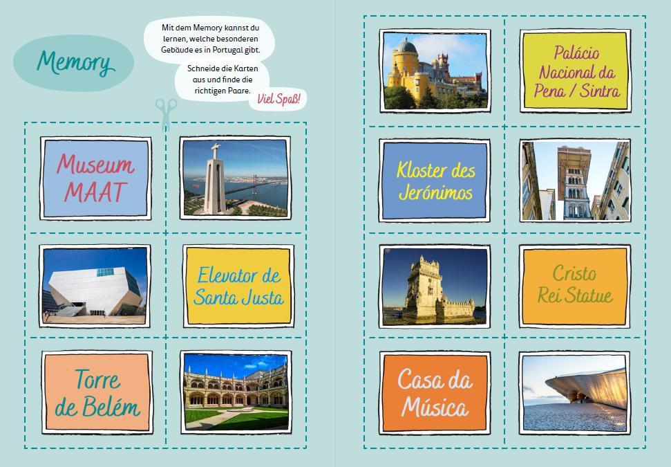 Beispielinhalt (Bild) Portugal for kids