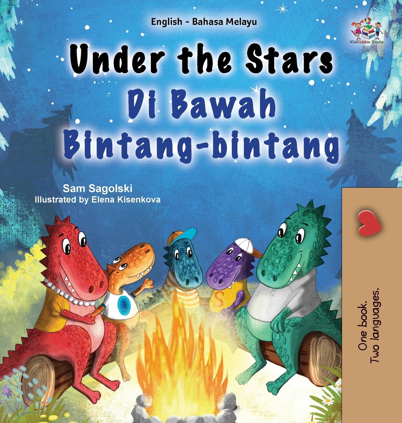 Vorderes Coverbild Under the Stars (English Malay Bilingual Kids Book)