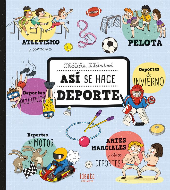 Vorderes Coverbild Así se hace deporte
