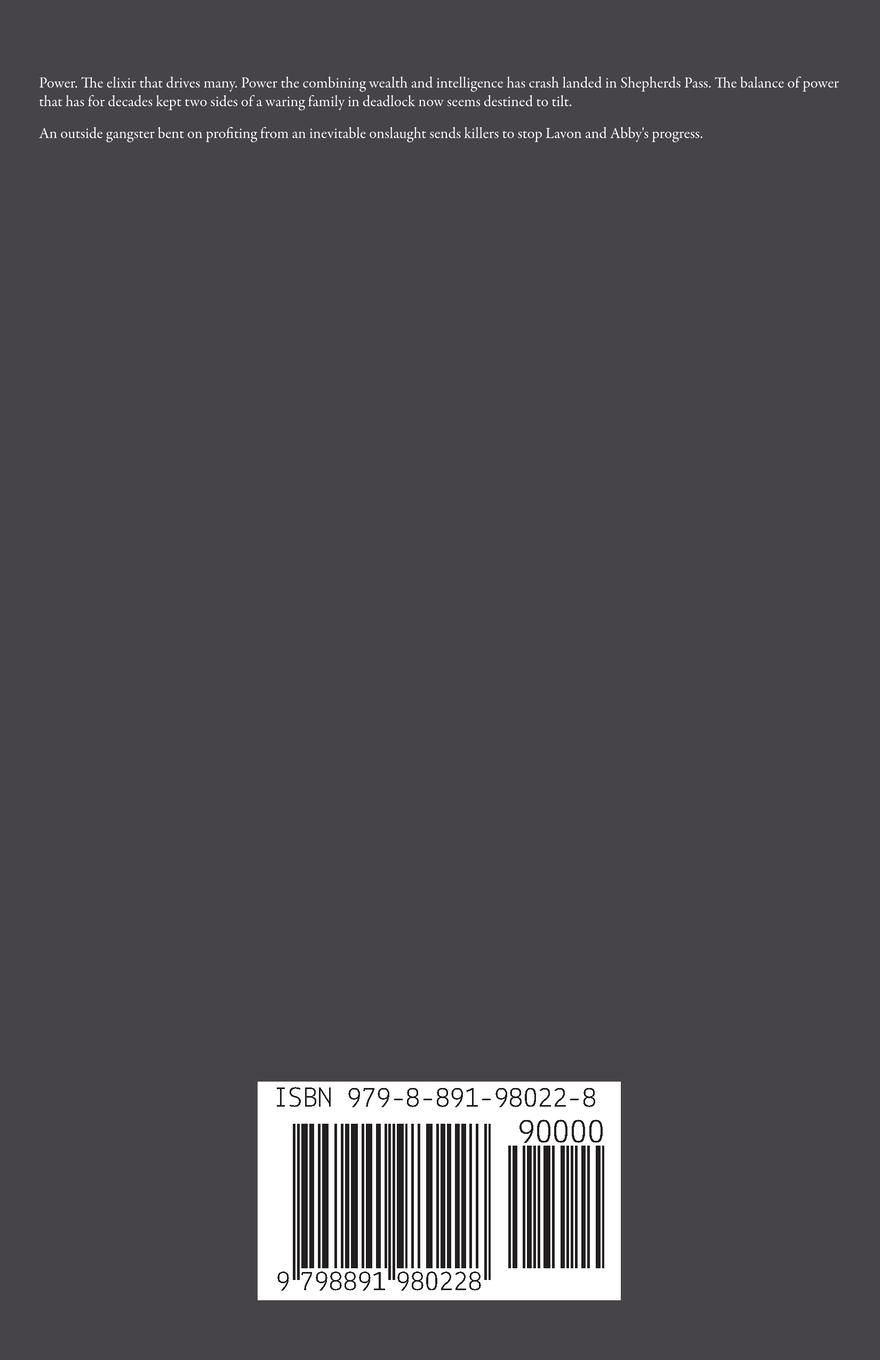 Rückseitencover Balance of Power in Shepherds Pass