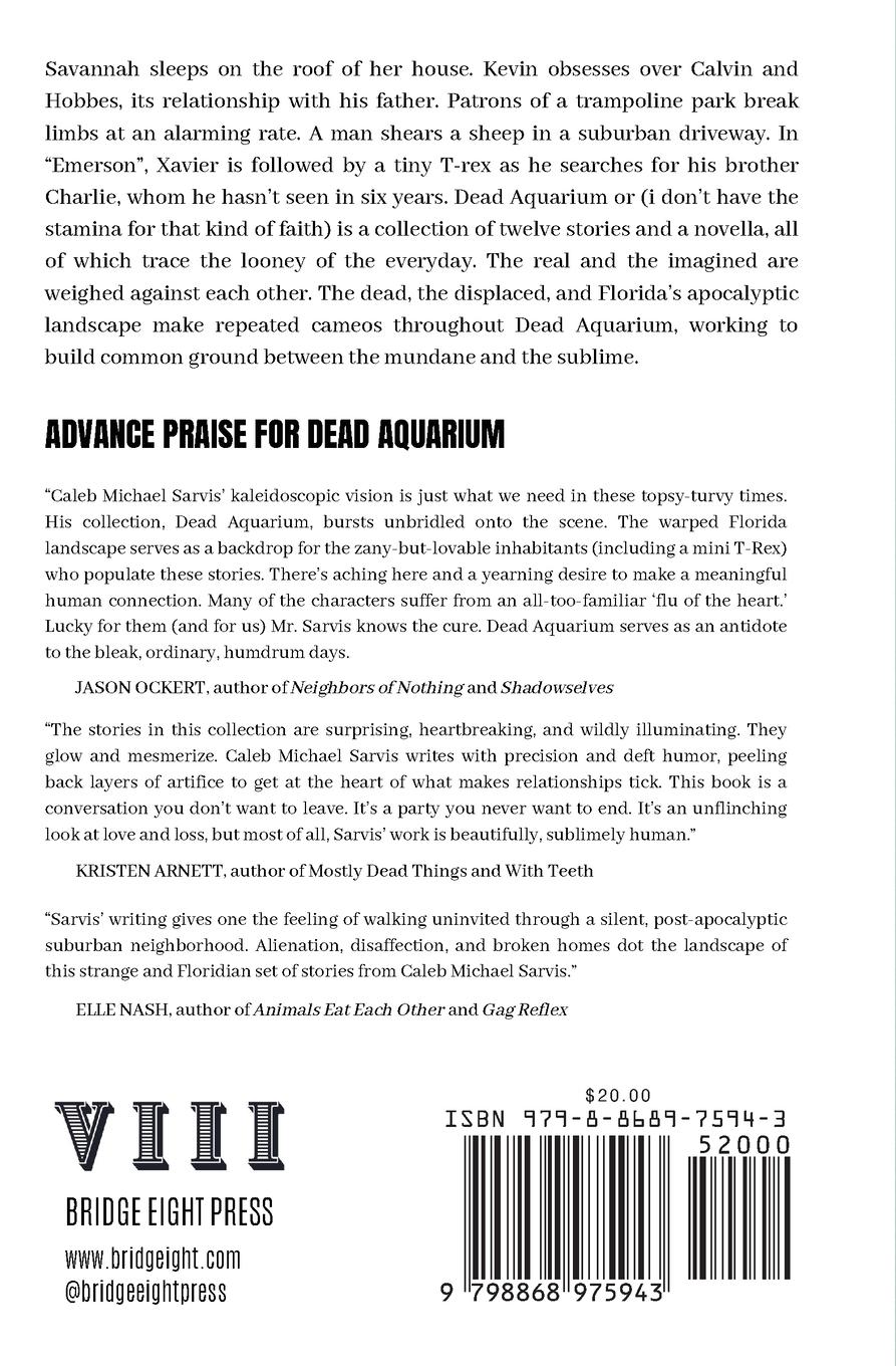 Rückseitencover Dead Aquarium