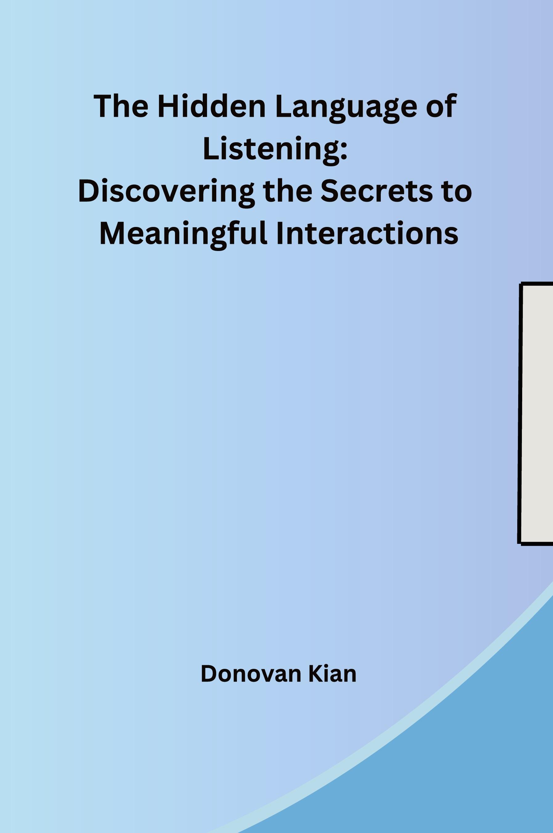 Vorderes Coverbild The Hidden Language of Listening