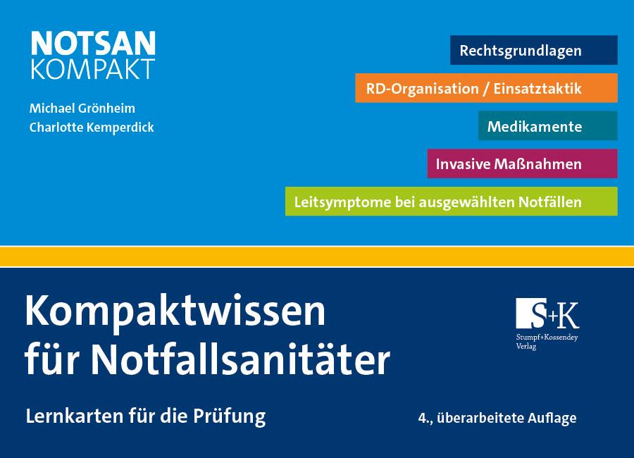 Vorderes Coverbild Kompaktwissen für Notfallsanitäter