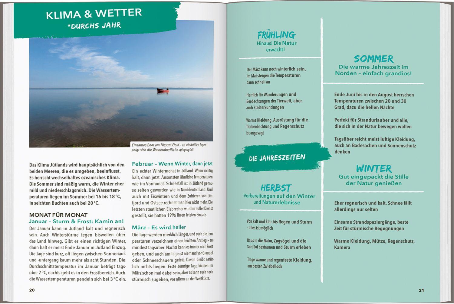 Beispielinhalt (Bild) MARCO POLO OUTDOOR GUIDE Reiseführer Jütland Dänemark