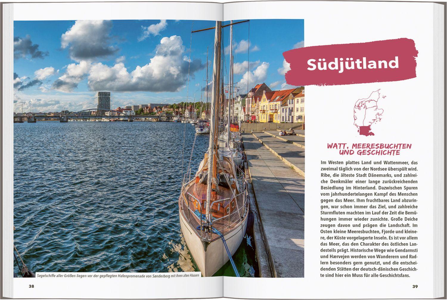Beispielinhalt (Bild) MARCO POLO OUTDOOR GUIDE Reiseführer Jütland Dänemark