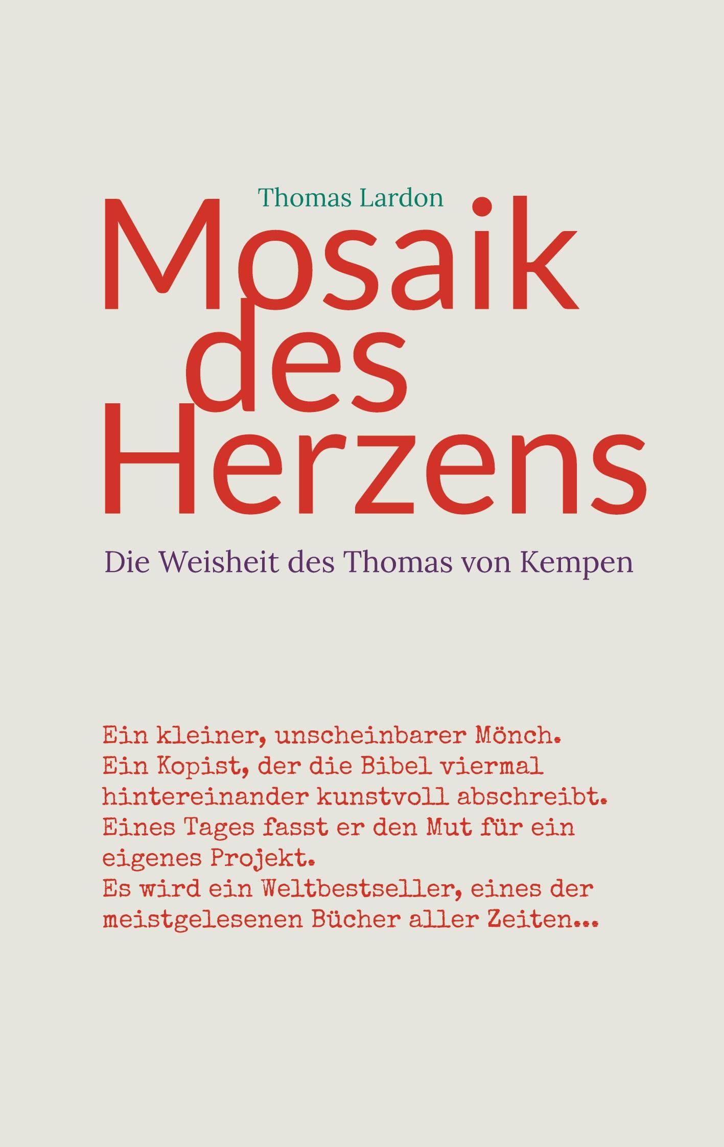 Vorderes Coverbild Mosaik des Herzens