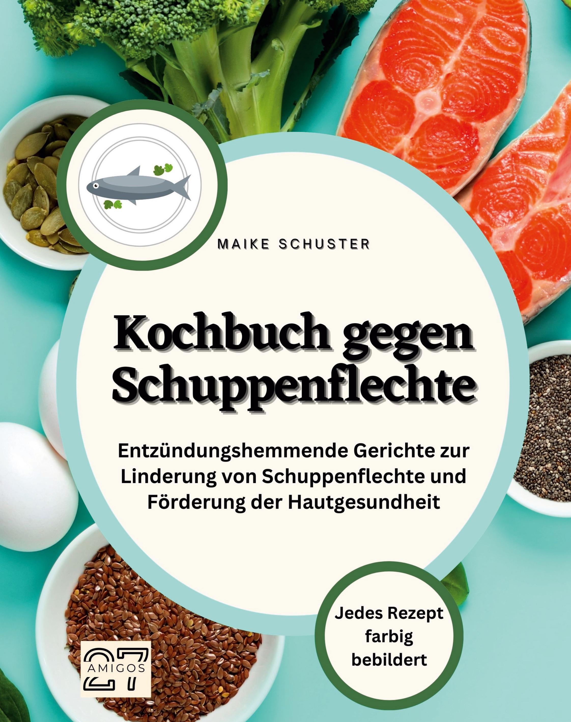 Vorderes Coverbild Kochbuch gegen Schuppenflechte