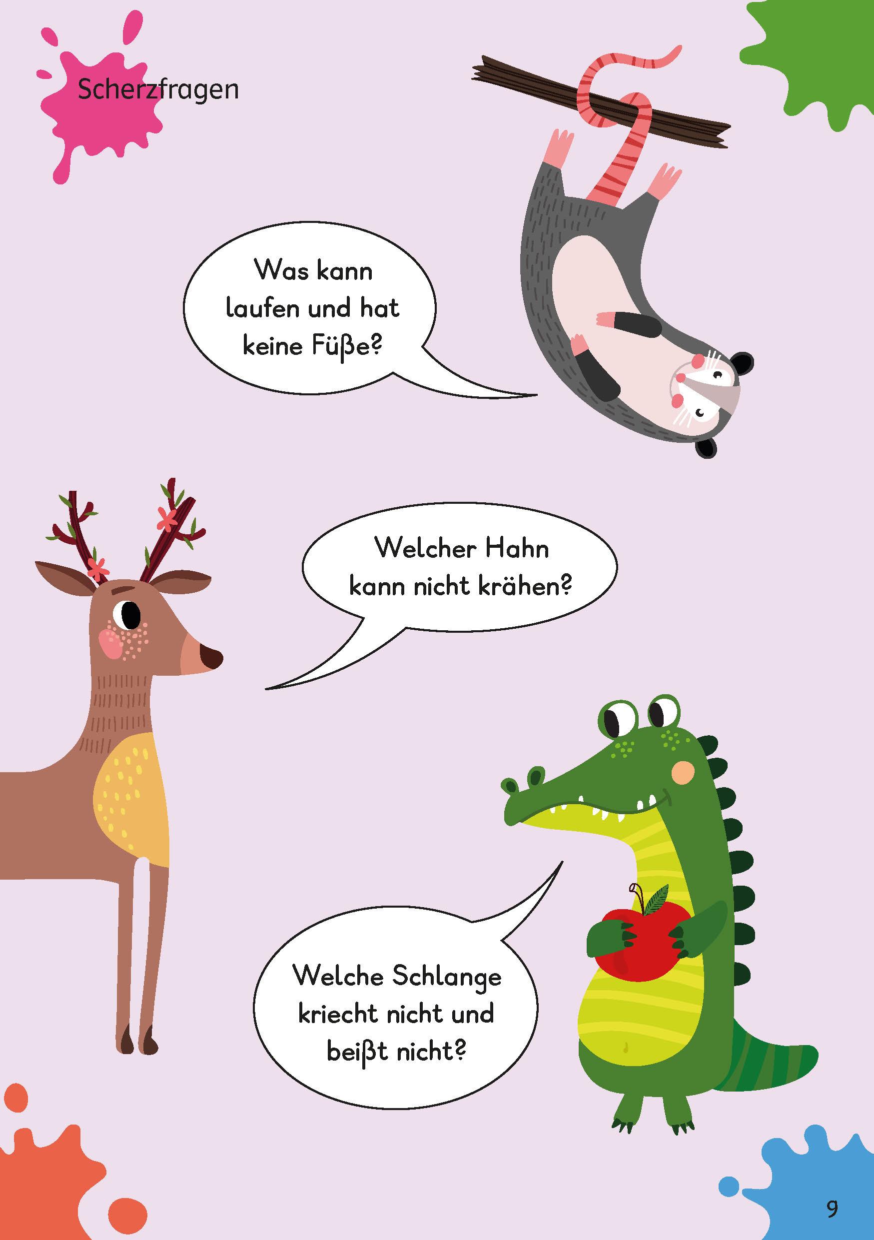 Beispielinhalt (Bild) Klett Mein Rätselblock ab 7 Jahren Band 1