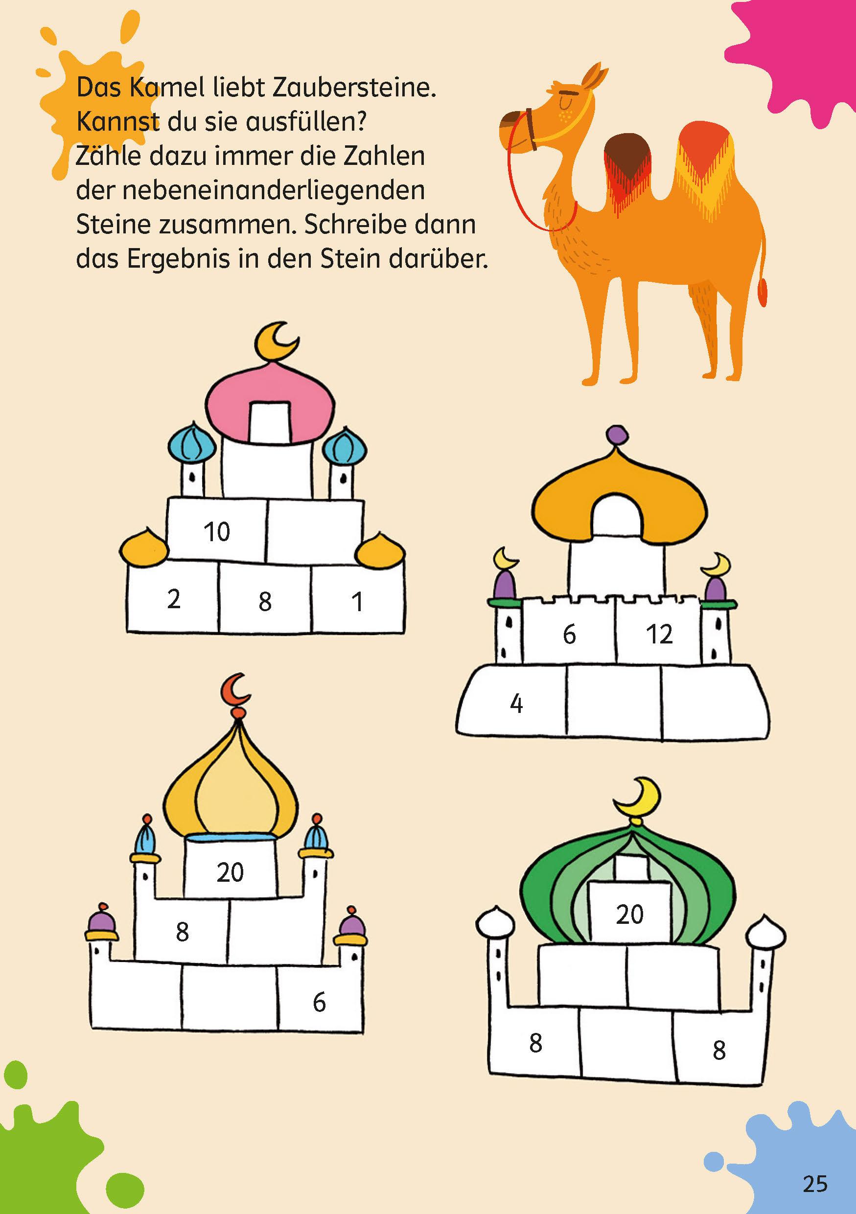 Beispielinhalt (Bild) Klett Mein Rätselblock ab 7 Jahren Band 1