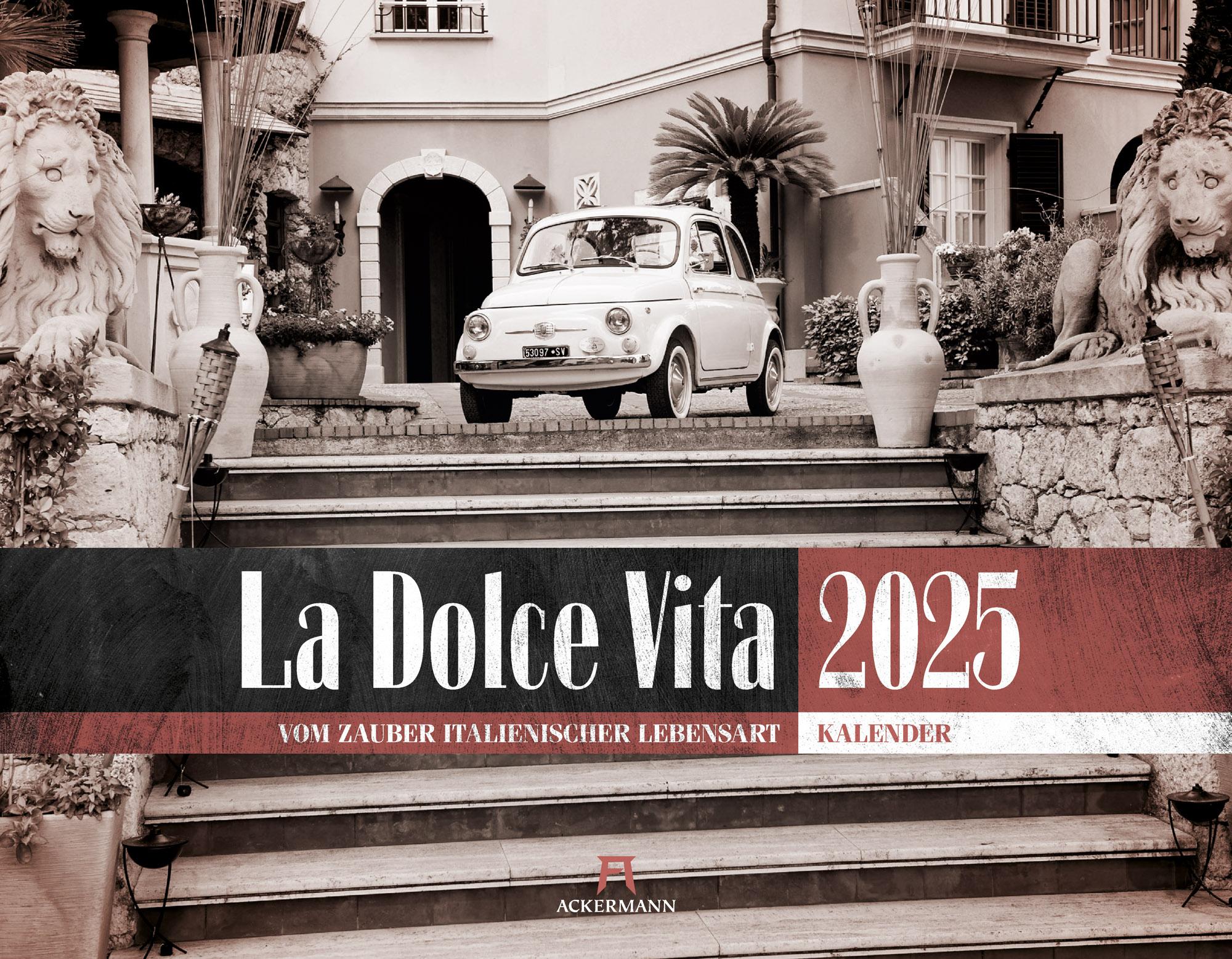 Vorderes Coverbild La Dolce Vita - Italienische Lebensart Kalender 2025