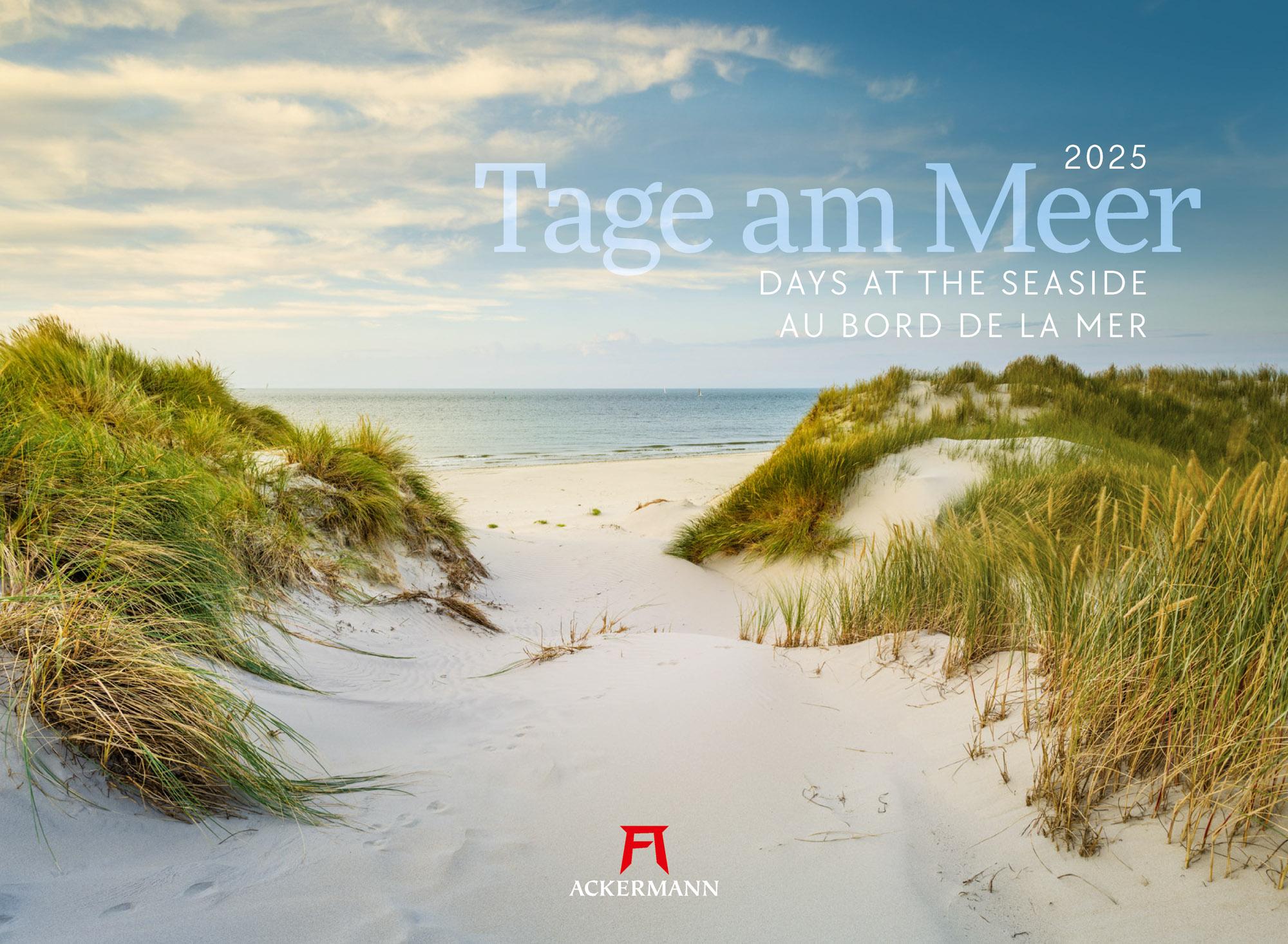 Vorderes Coverbild Tage am Meer Kalender 2025