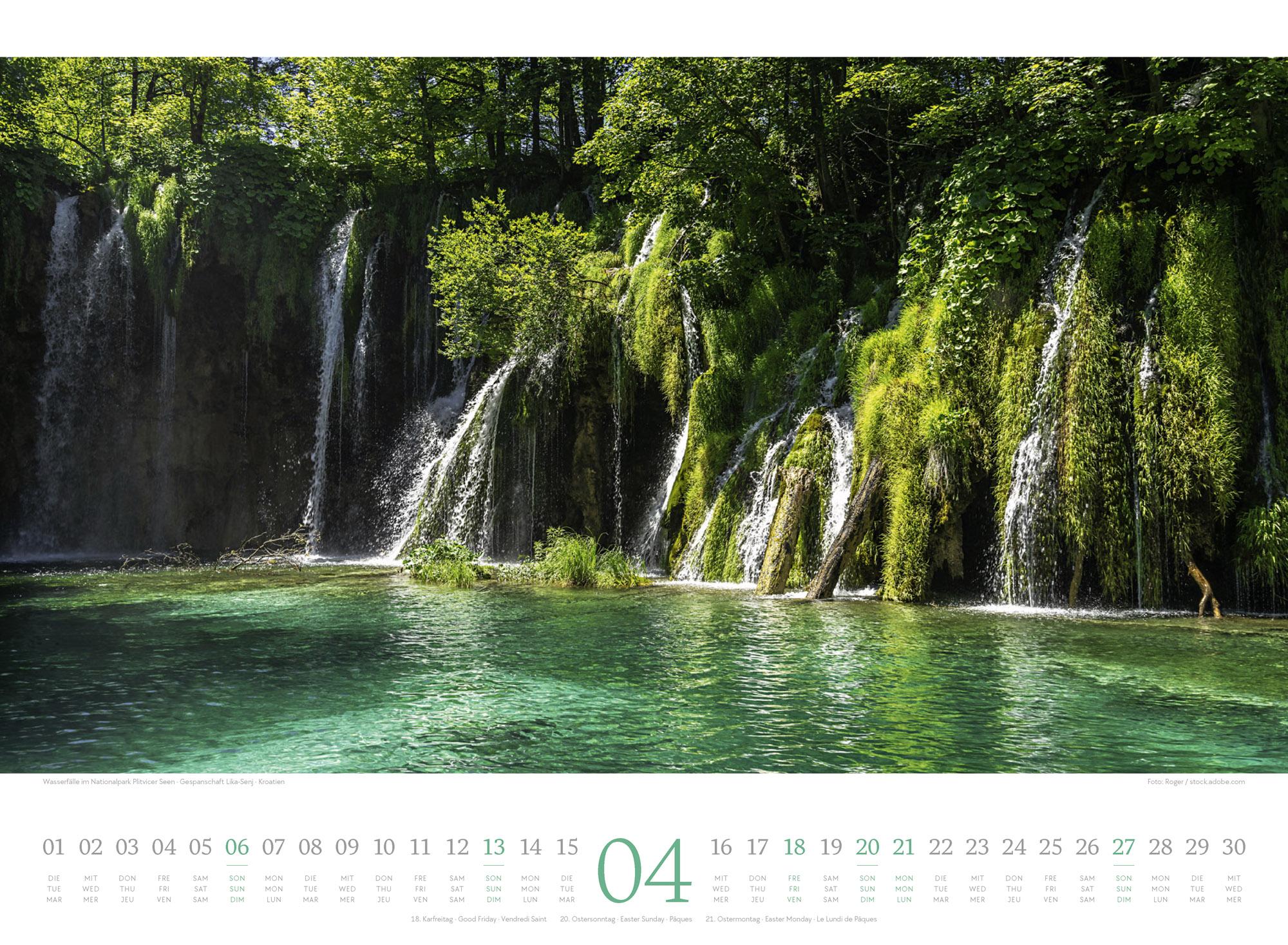 Beispielinhalt (Bild) Harmonie Kalender 2025