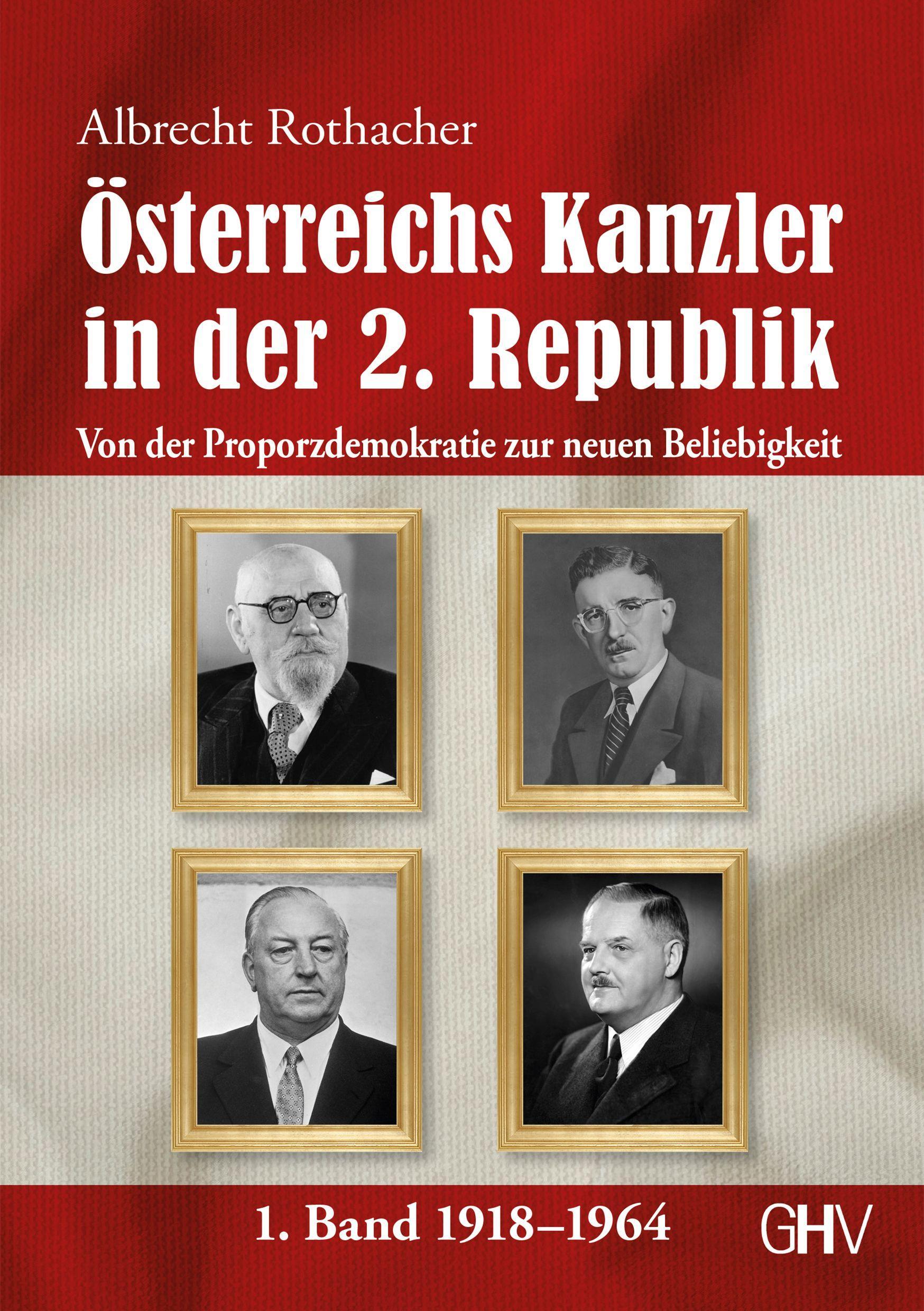 Vorderes Coverbild Österreichs Kanzler in der 2. Republik
