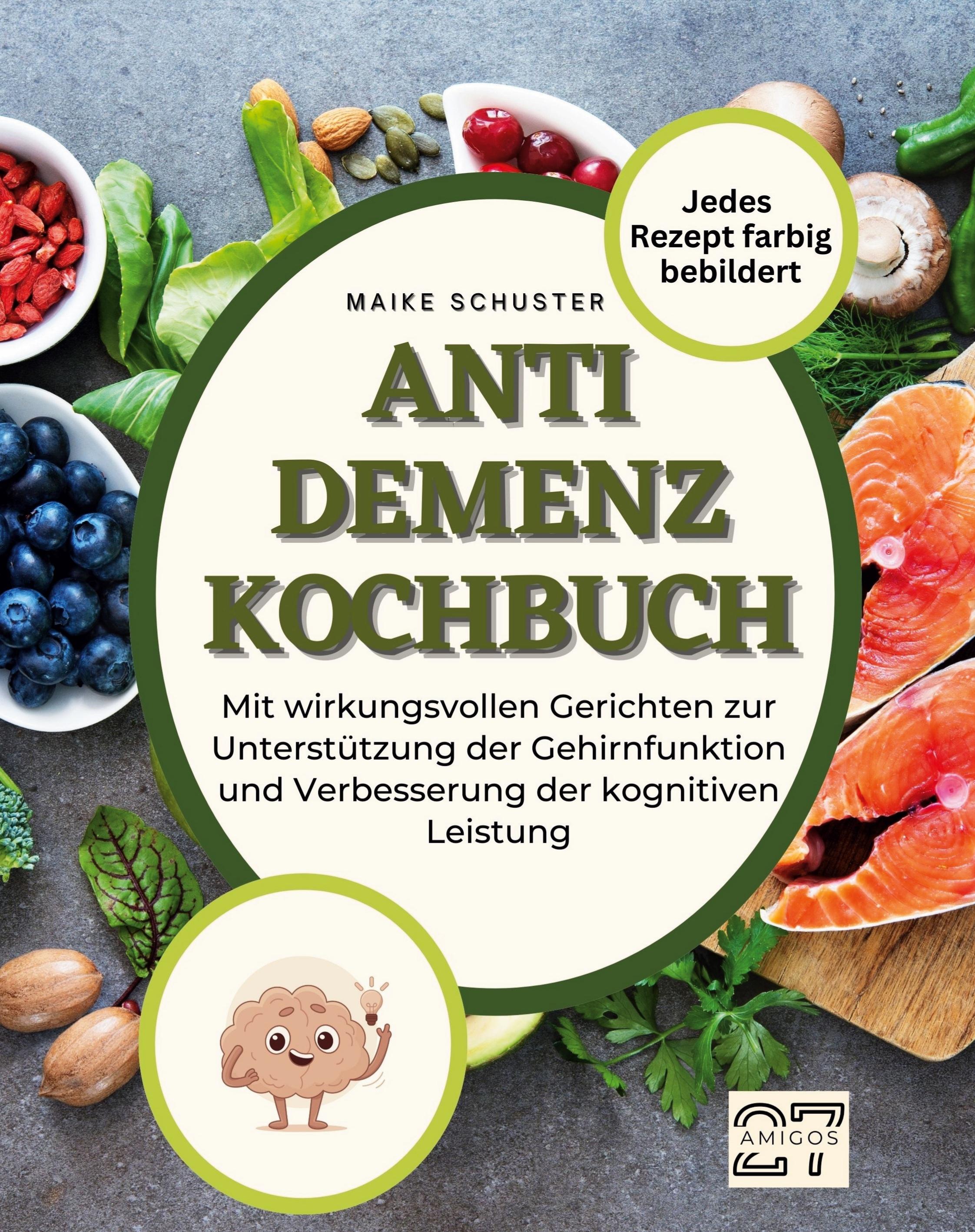 Vorderes Coverbild Anti-Demenz-Kochbuch