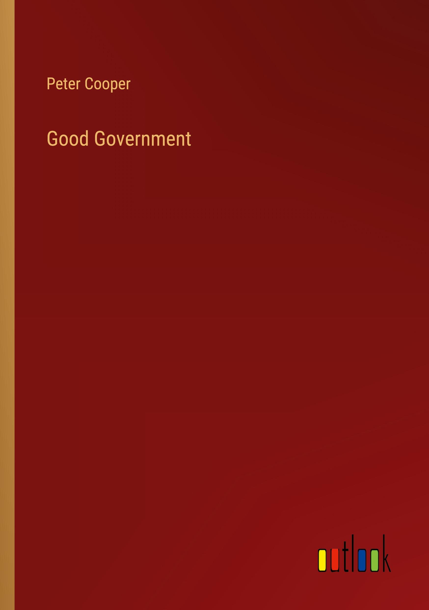 Vorderes Coverbild Good Government