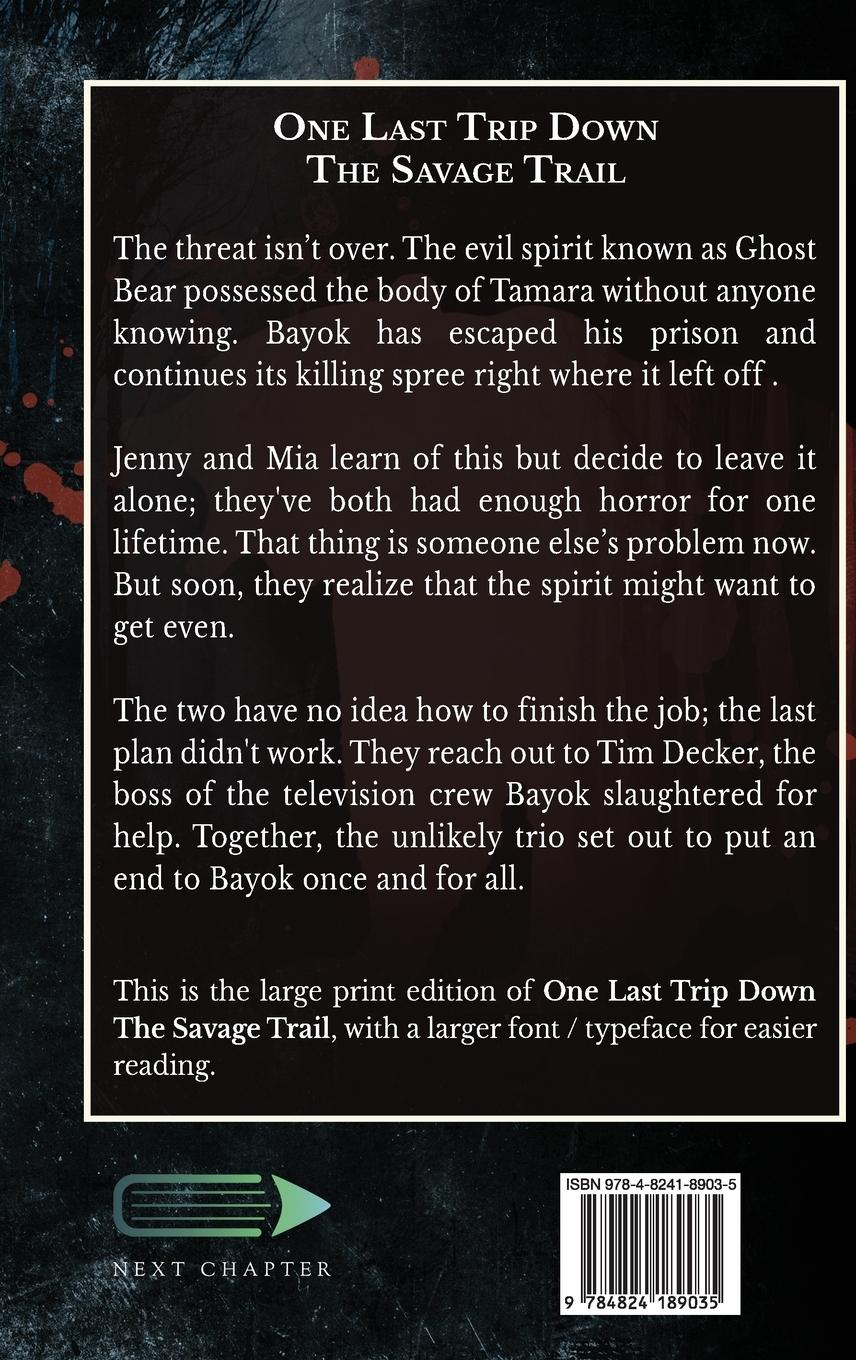 Rückseitencover One Last Trip Down The Savage Trail