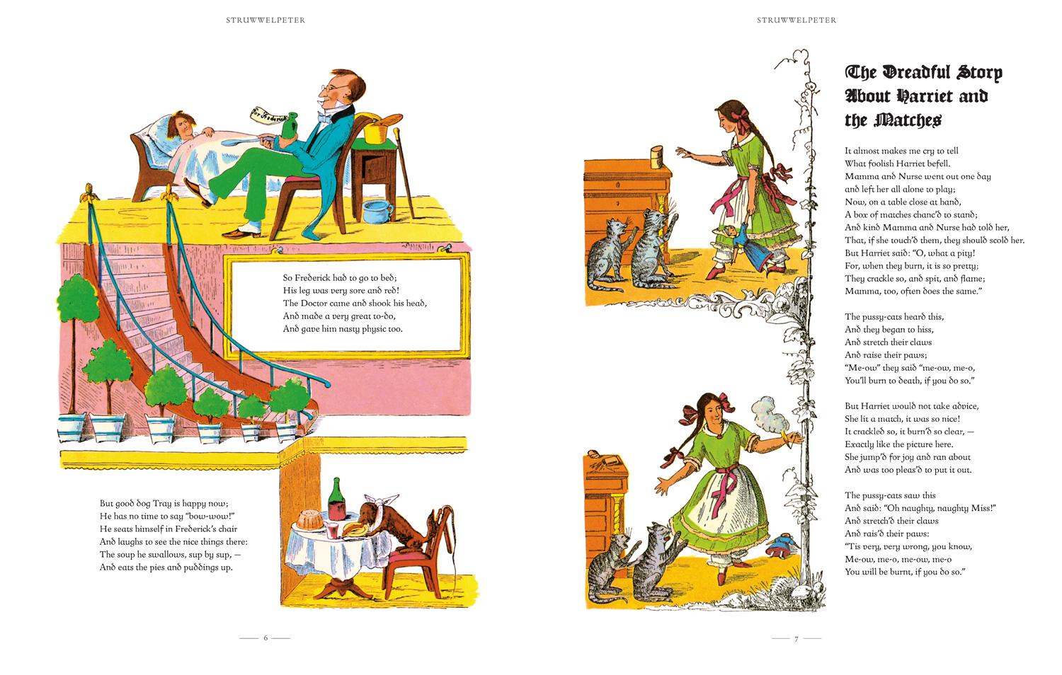 Beispielinhalt (Bild) Struwwelpeter