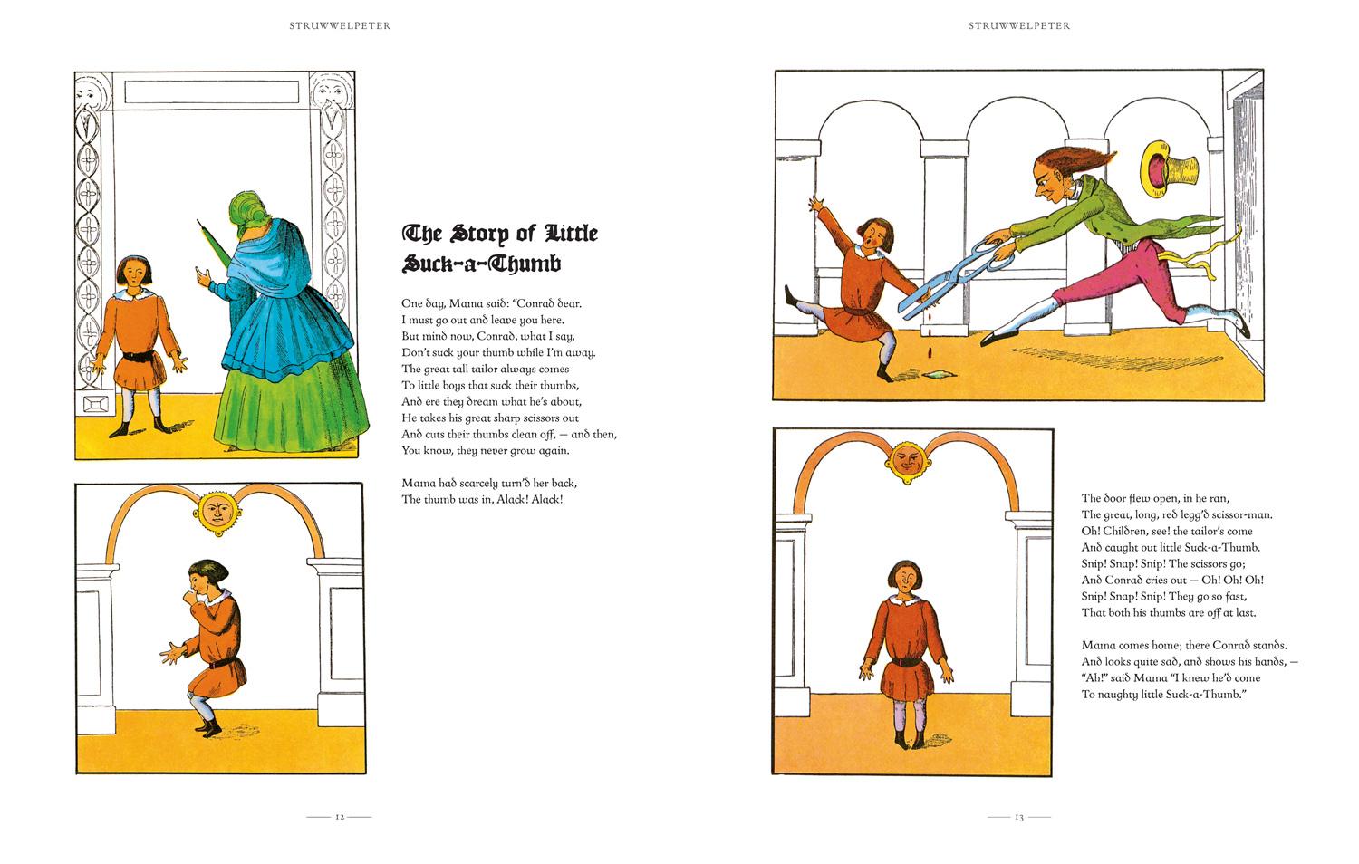 Beispielinhalt (Bild) Struwwelpeter