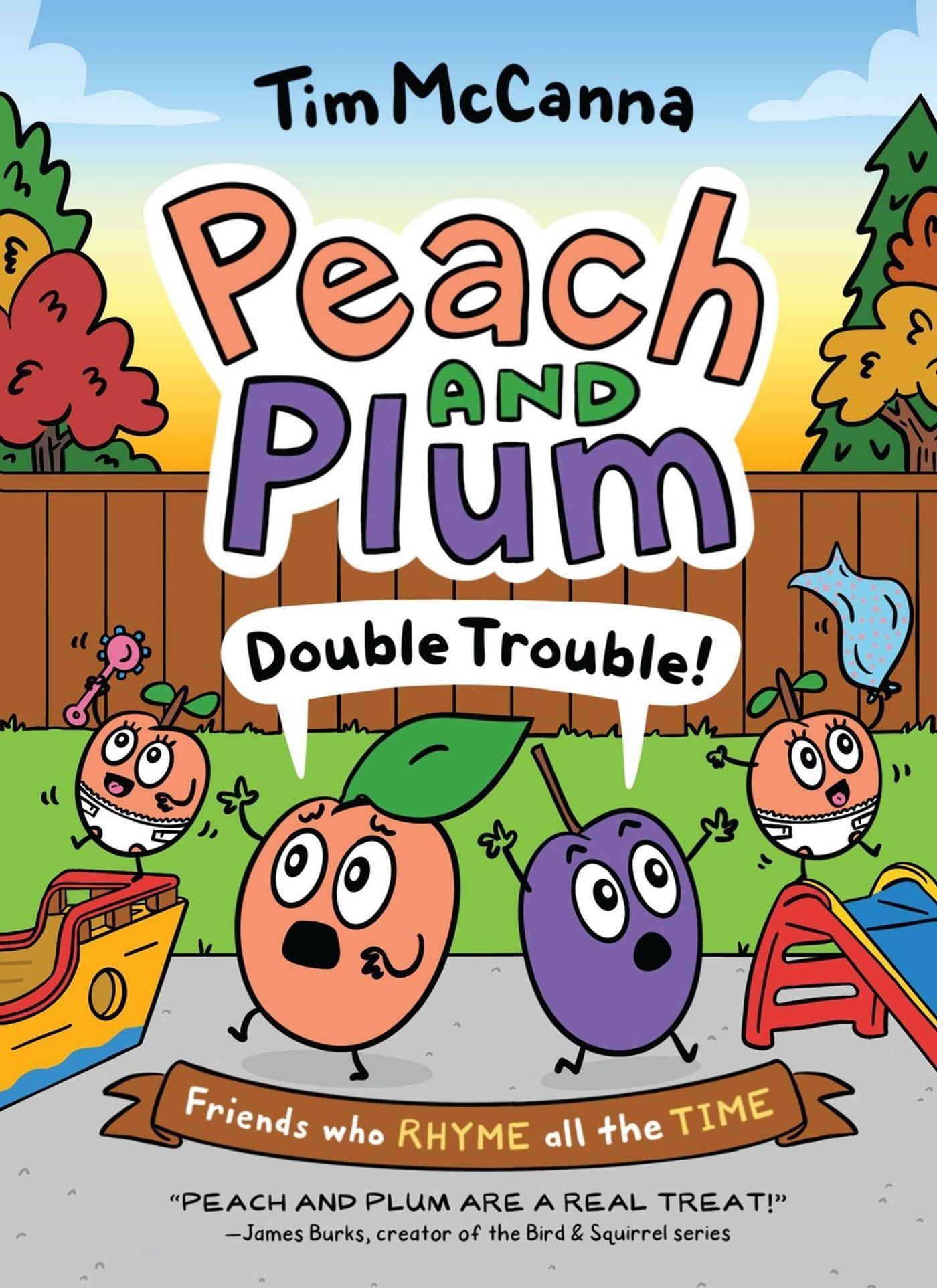 Vorderes Coverbild Peach and Plum: Double Trouble! (a Graphic Novel)