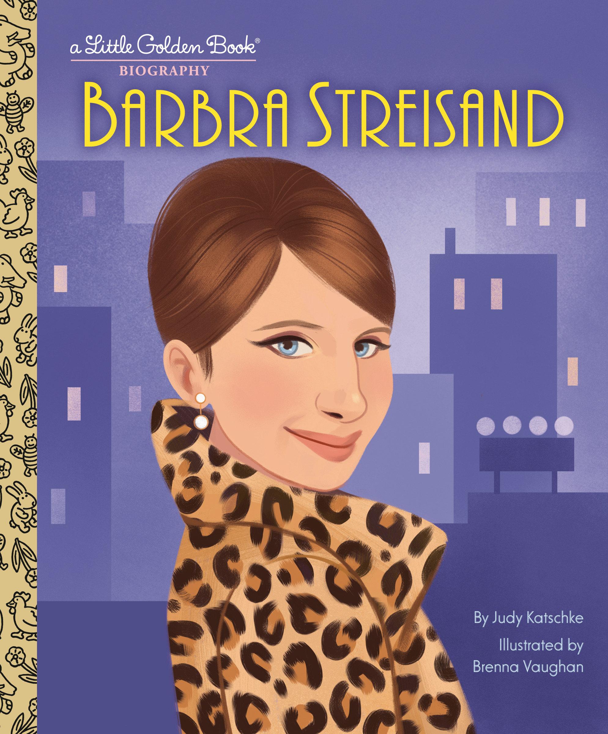 Vorderes Coverbild Barbra Streisand: A Little Golden Book Biography