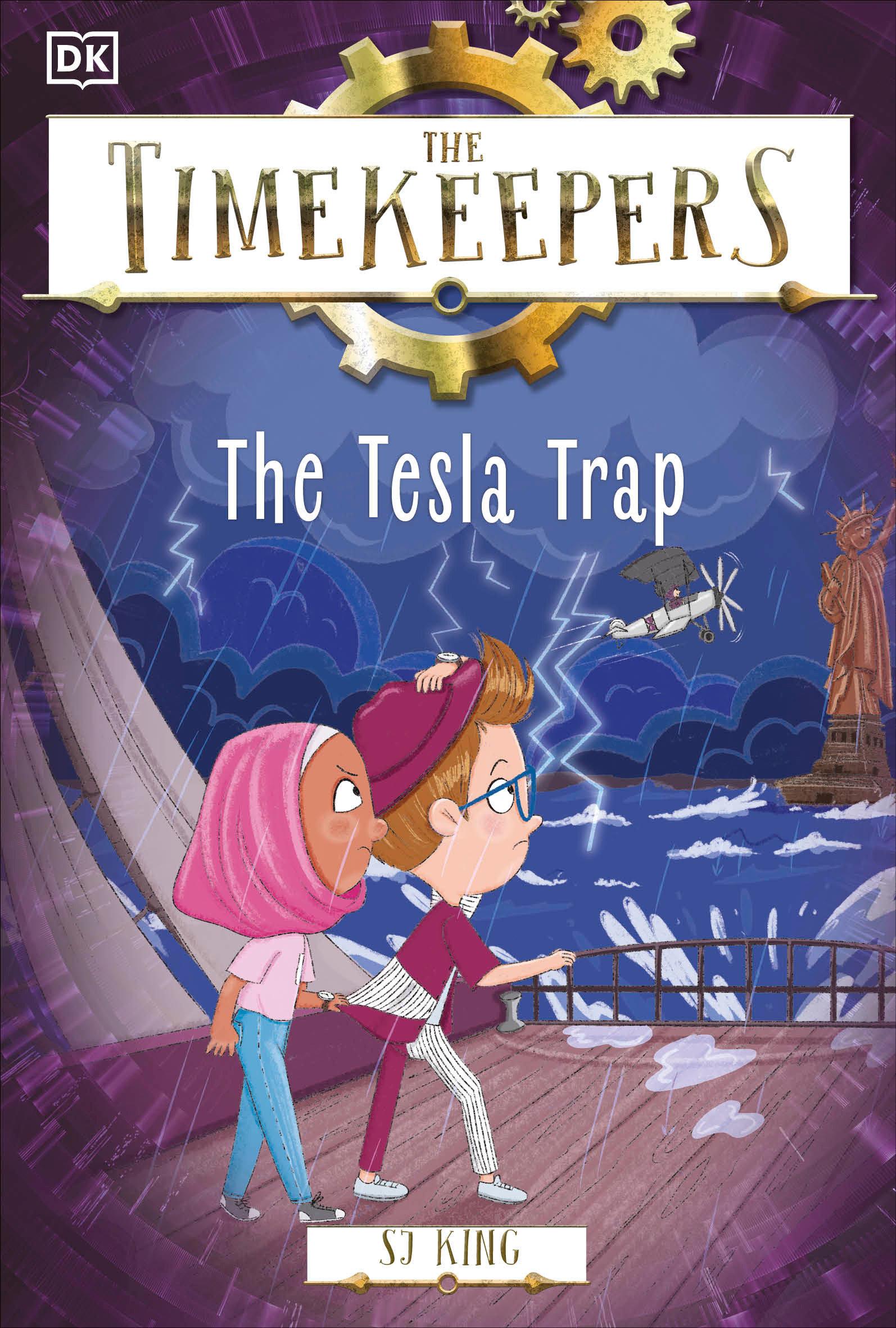 Vorderes Coverbild The Timekeepers: The Tesla Trap