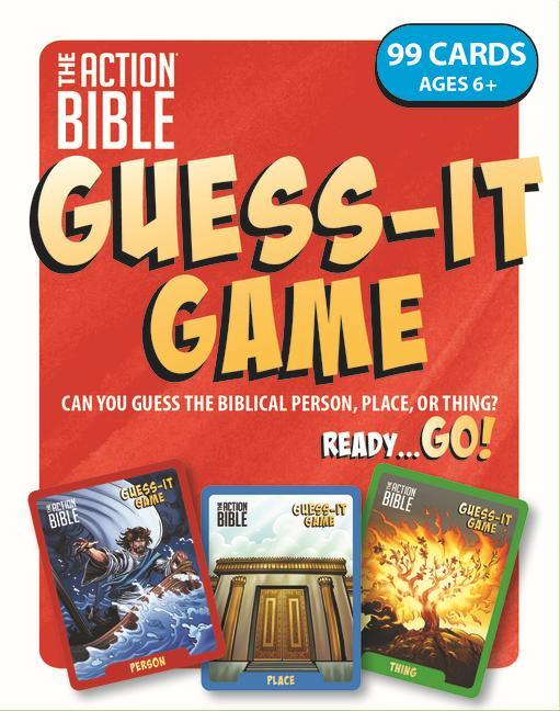 Vorderes Coverbild The Action Bible Guess-It Game