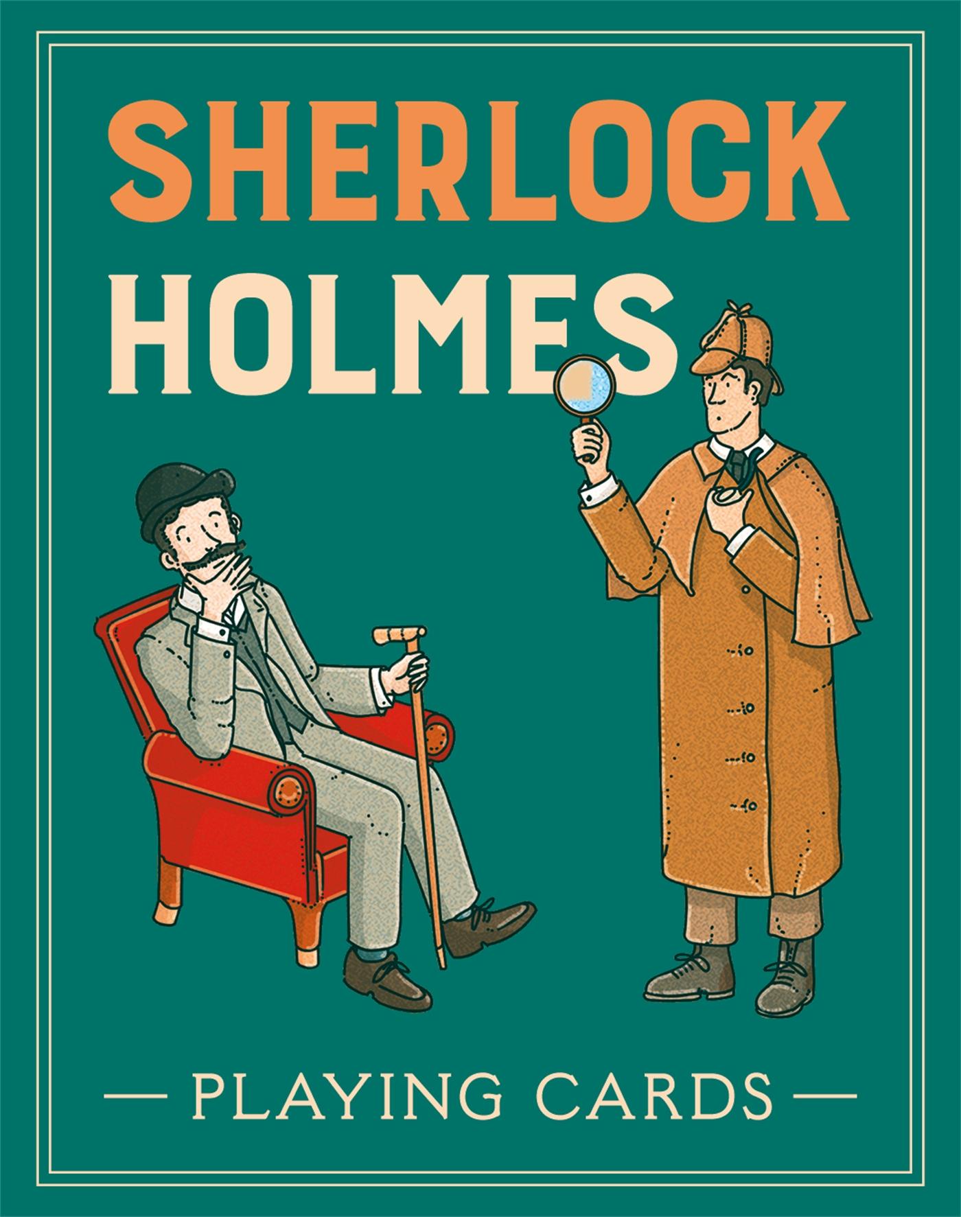Vorderes Coverbild Sherlock Holmes Playing Cards