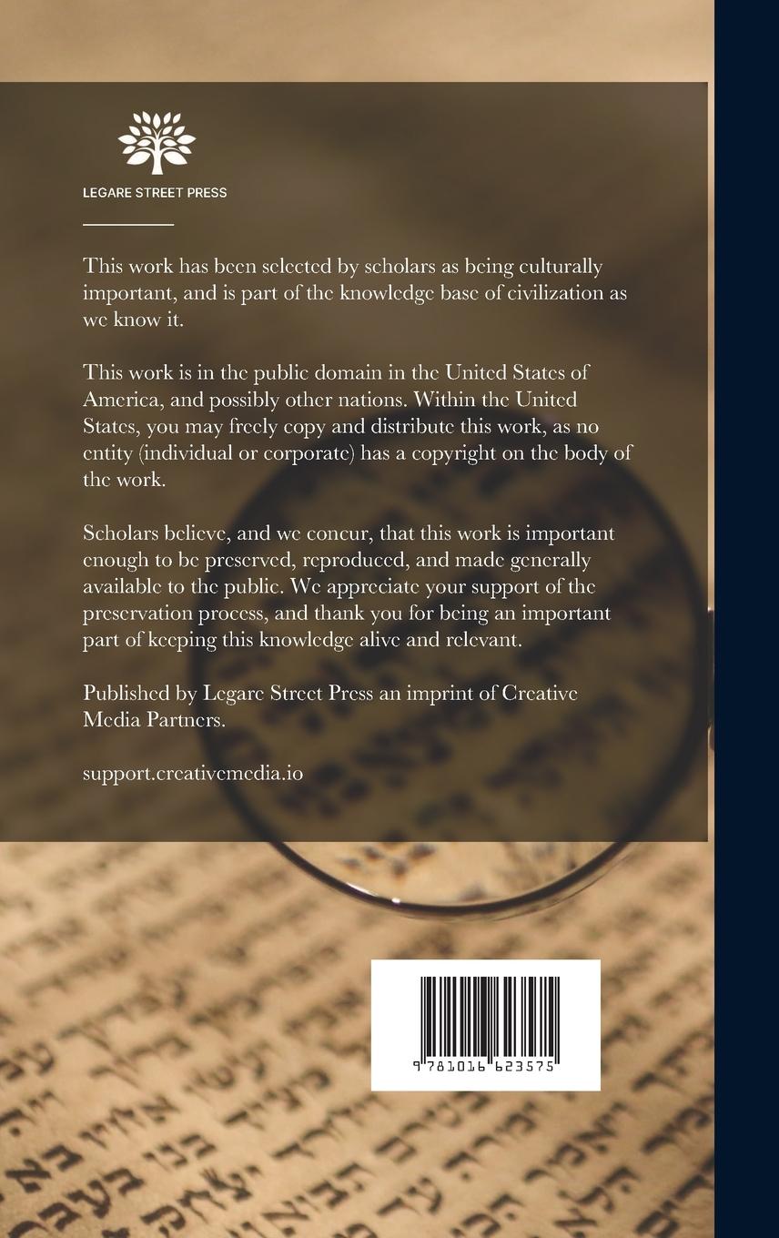 Rückseitencover Griechische und Lateinische Lehnwörter im Talmud, Midrasch und Targum, Teil II.