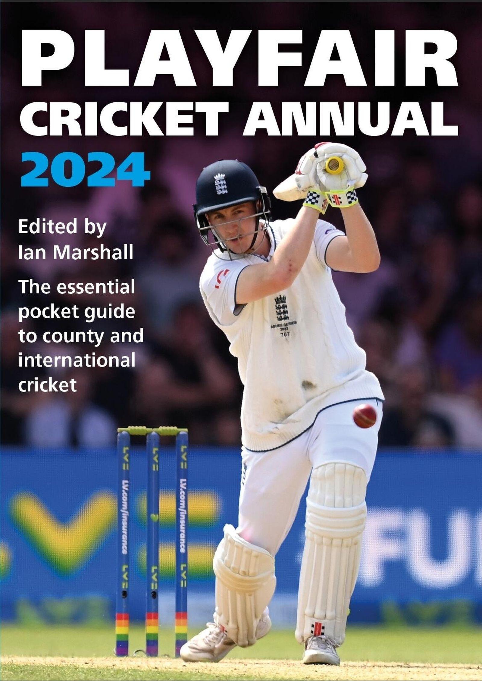 Vorderes Coverbild Playfair Cricket Annual 2024