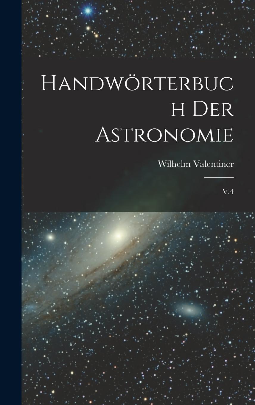 Vorderes Coverbild Handwörterbuch der astronomie